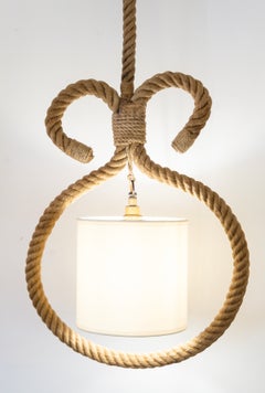 Linterna de cuerda de Adrien Audoux y Frida Minet, diseño francés, 1955