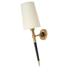 1960: Par de apliques de pared «Torchères» de Maison Roche