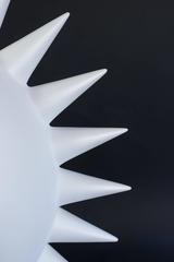 Large 1993 "Sun" Vase Signed Les Héritiers