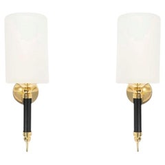 1950, Pair of Maison Arlus Wall Lights