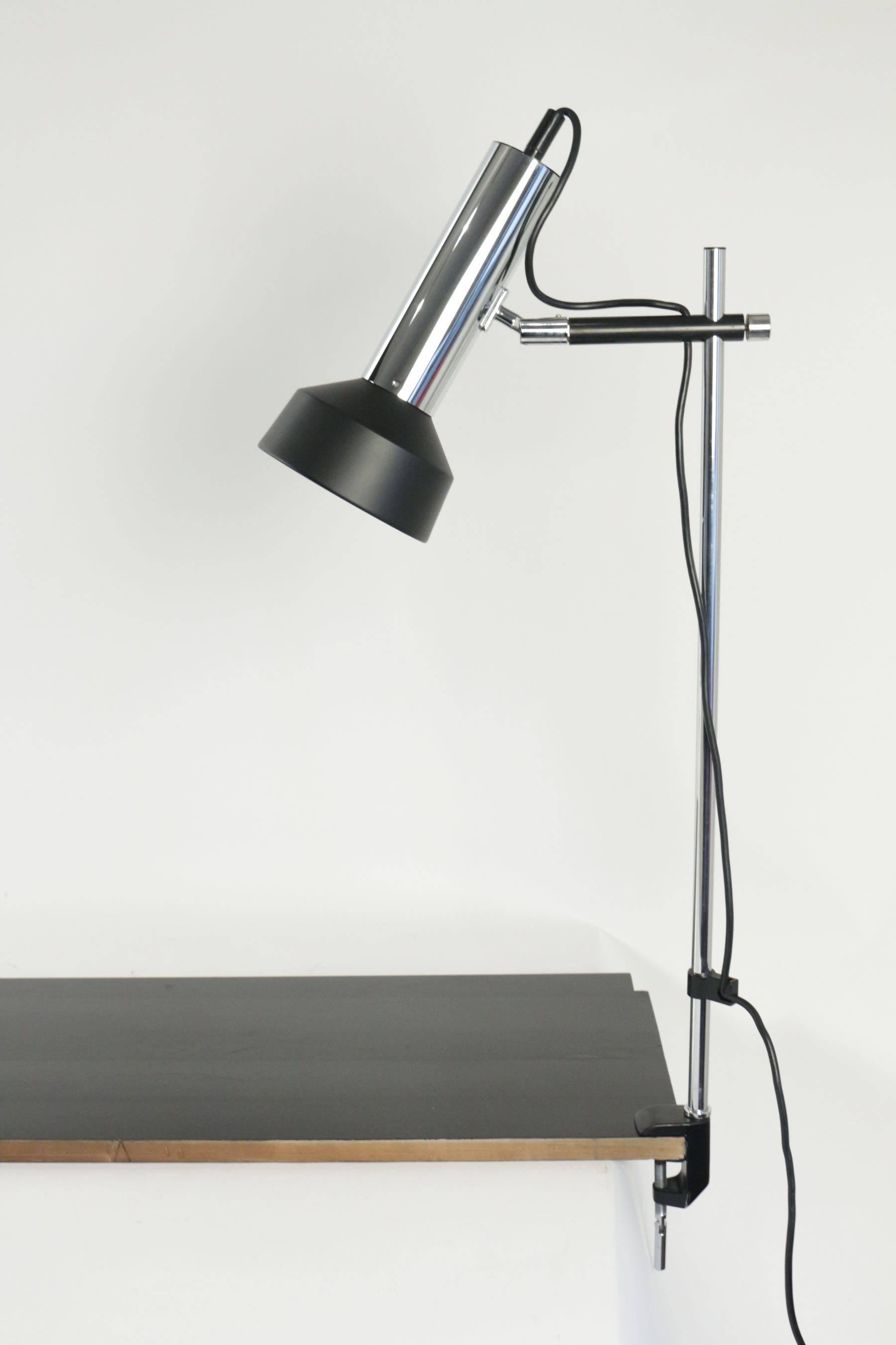 1960s Adjustable Desk Lamps by Maison Arlus 2
