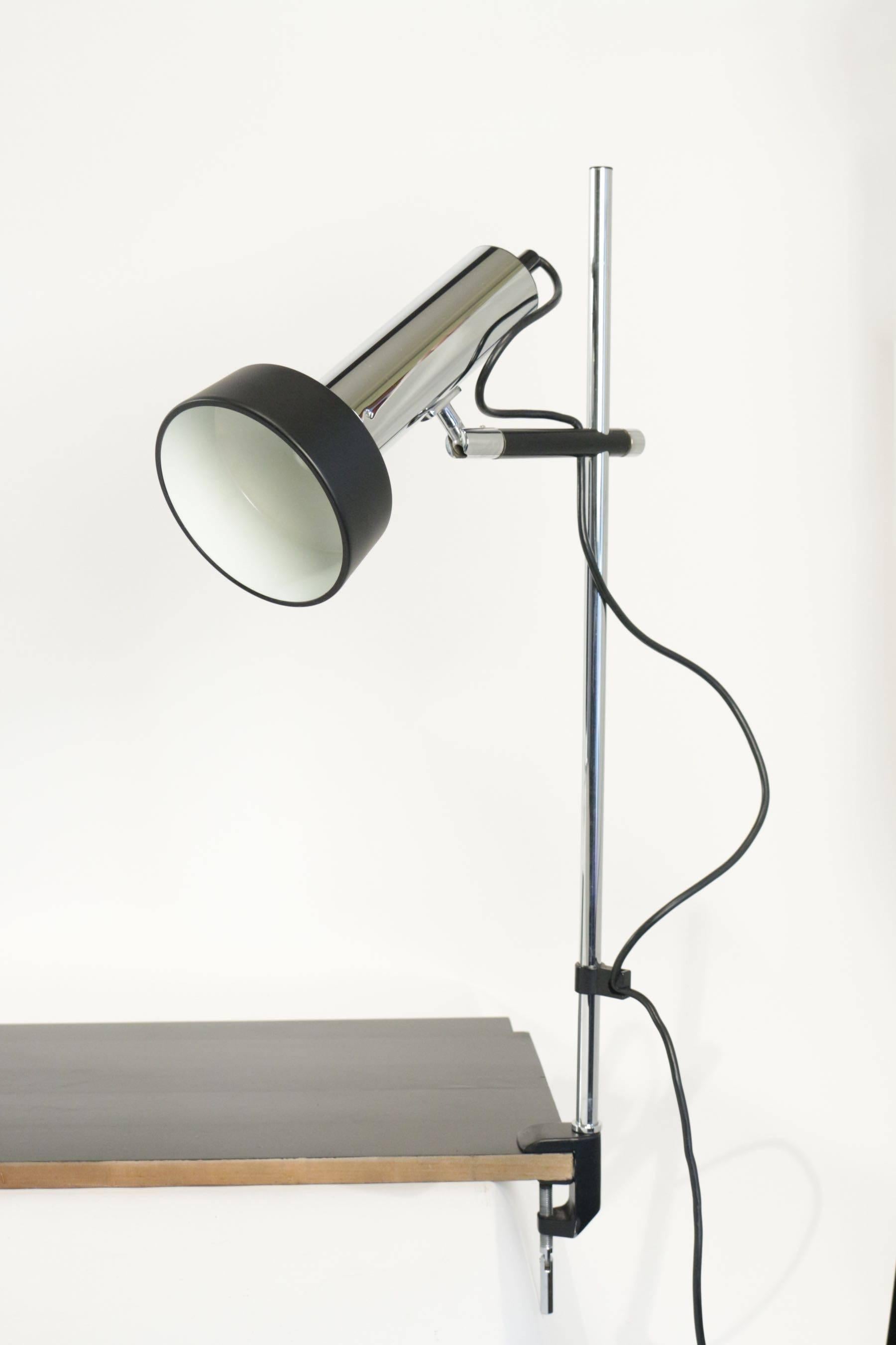 1960s Adjustable Desk Lamps by Maison Arlus 3