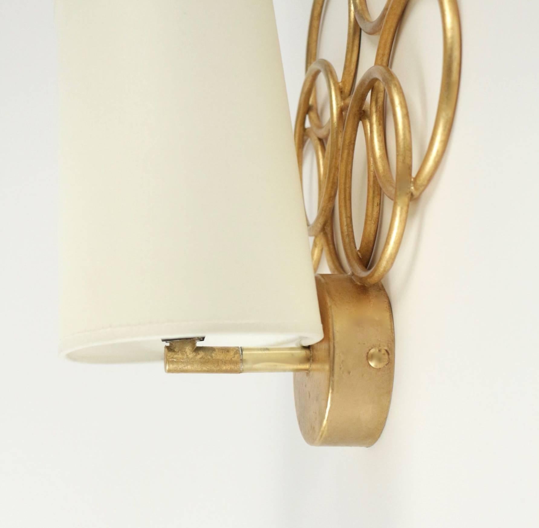 Late 20th Century 1970s Pair of Maison Honore Sconces