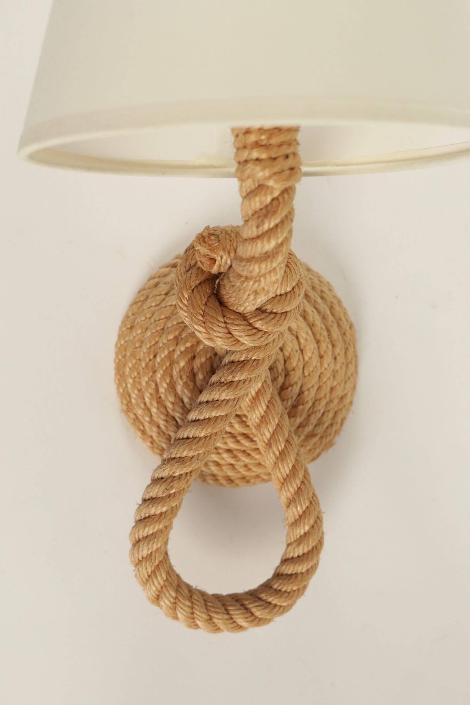 rope sconce light