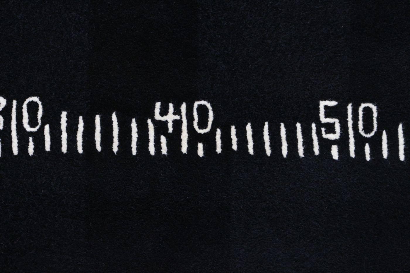 Art Deco Eileen Gray Black Board Carpet edition Ecart International