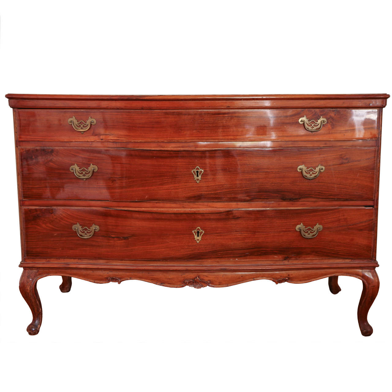 Fine 18th Century Venetian Fruitwood Commodes For Sale