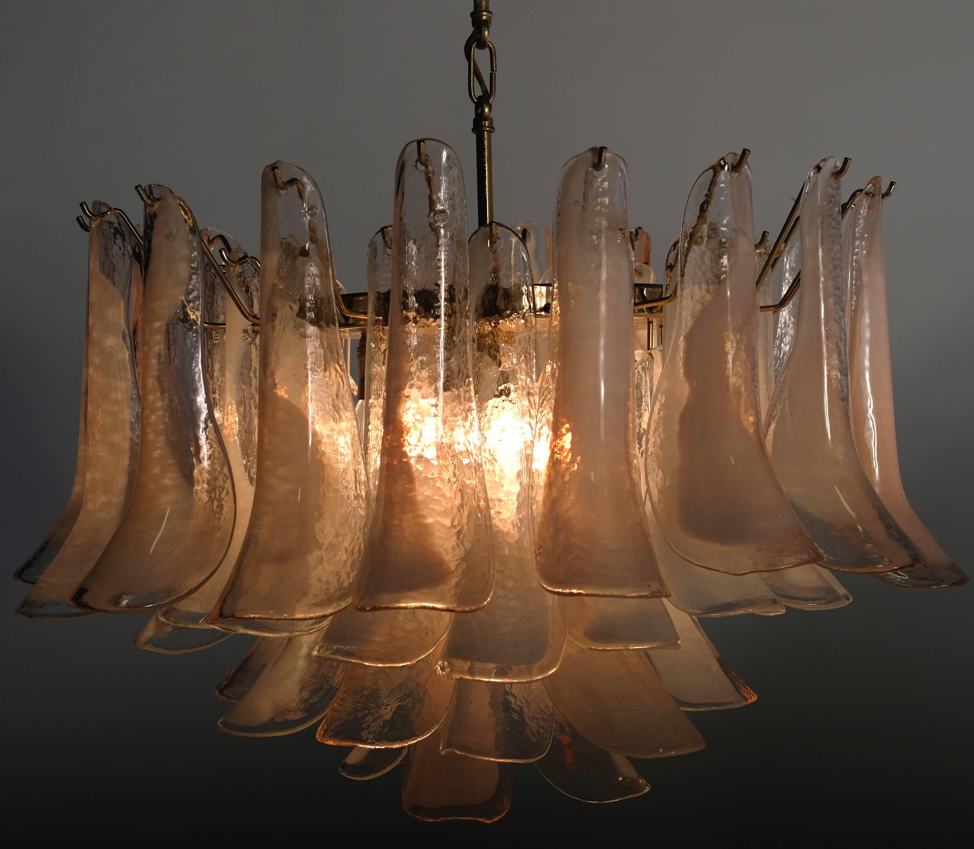 Encantadora lámpara de Murano Pétalos, Murano Moderno de mediados de siglo en venta