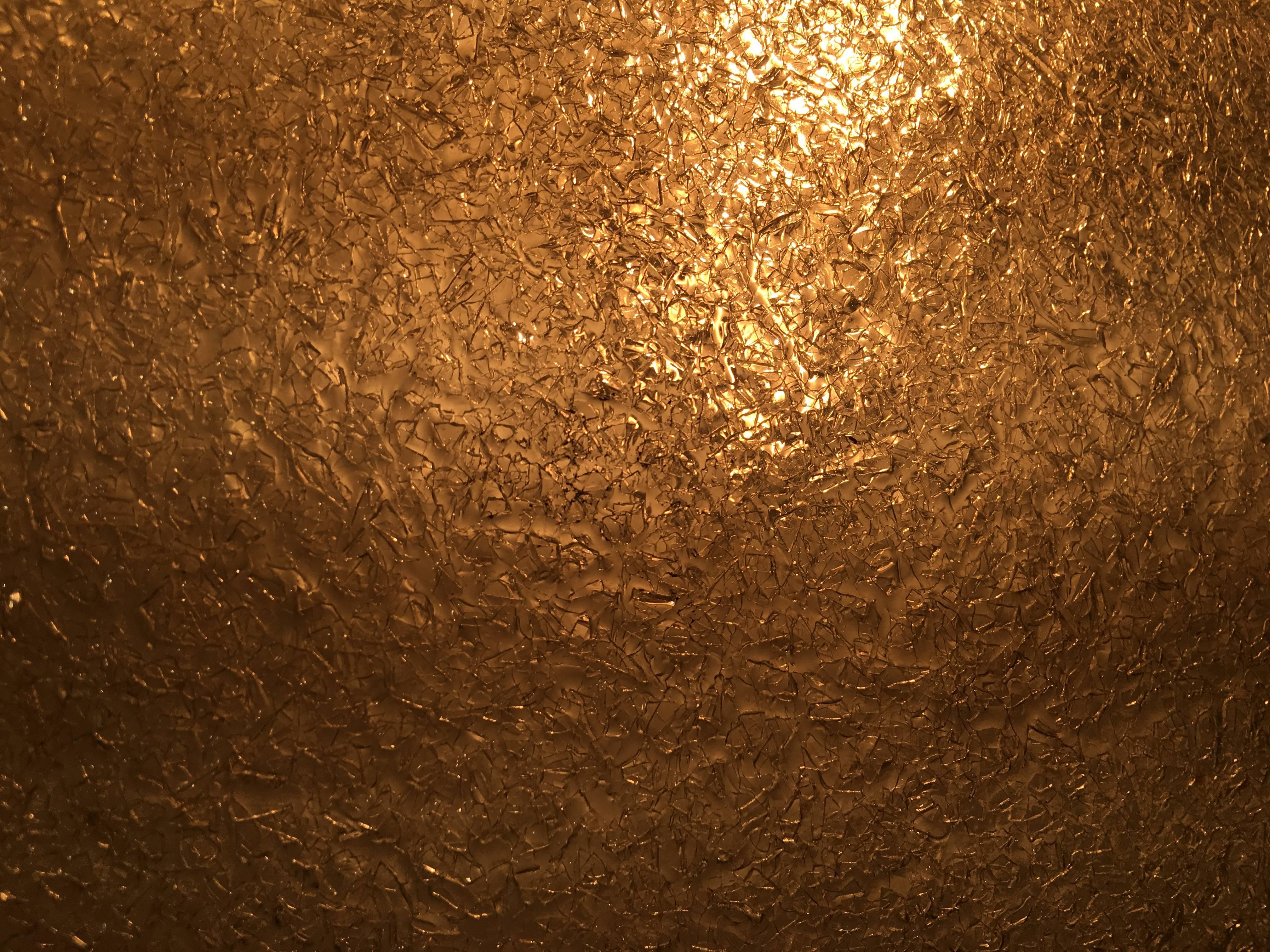 Deckenleuchte aus Muranoglas oder Einbaubeleuchtung mit Goldeinschlüssen von Barovier 1970er Jahre im Angebot 5