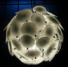 Spectacular Sputnik Disc by Vistosi, 1970s