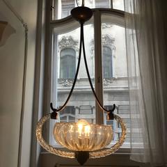 Kronleuchter Art Deco von Ercole Barovier, 1940er Jahre