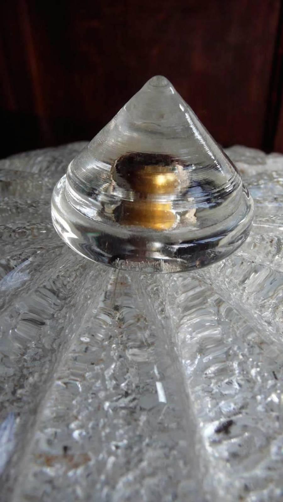 Italian Murano Glass Ceiling Light by Barovier & Toso, 1950 In Excellent Condition In Rome, IT