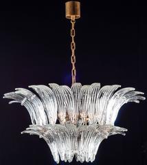 Original Famous Chandelier Palmette by Barovier & Toso, 1960