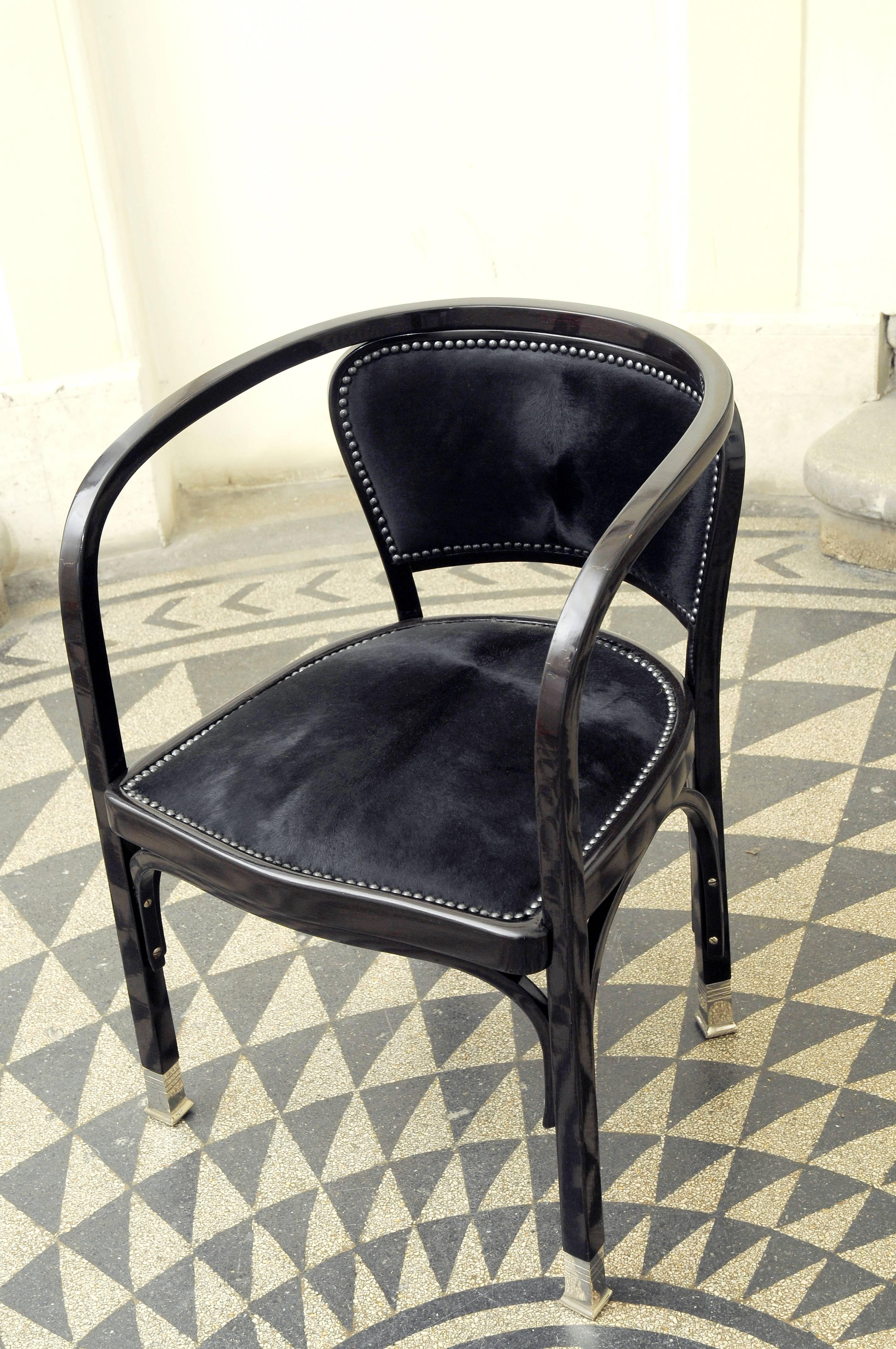 Great set of 12 Armchairs Designed by Gustav Siegel, 1900s In Excellent Condition In Rome, IT