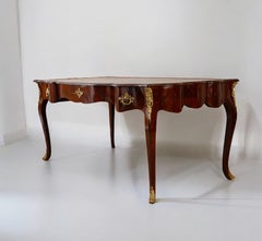 Imposing French 19th Century Mahogany Writing Desk