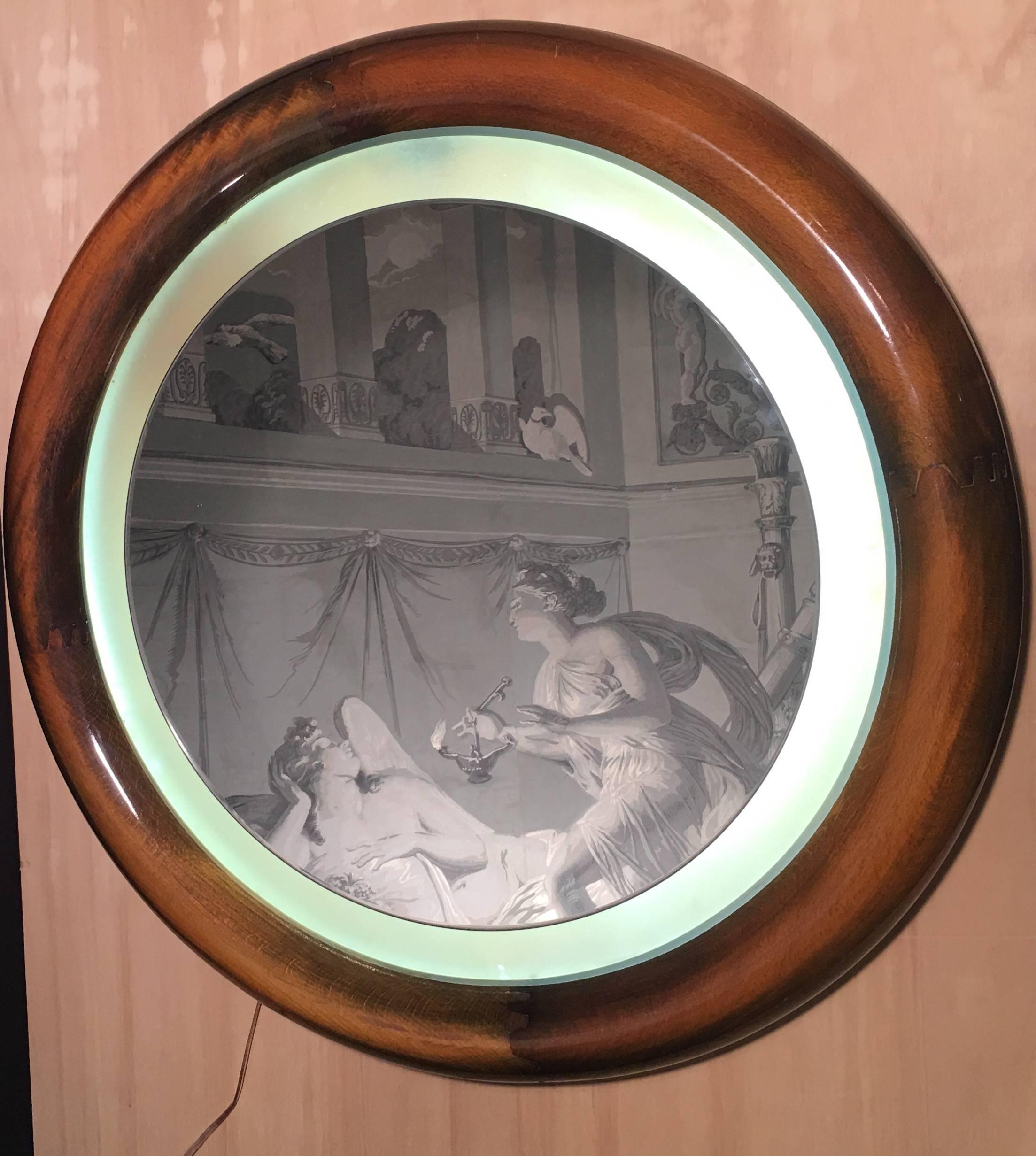 italien Miroir curieux, années 1960 en vente