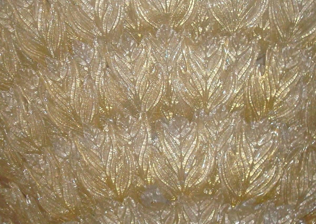 Majestic-Deckenleuchte aus Muranoglas von Barovier & Toso, ca. 1970er Jahre (20. Jahrhundert)
