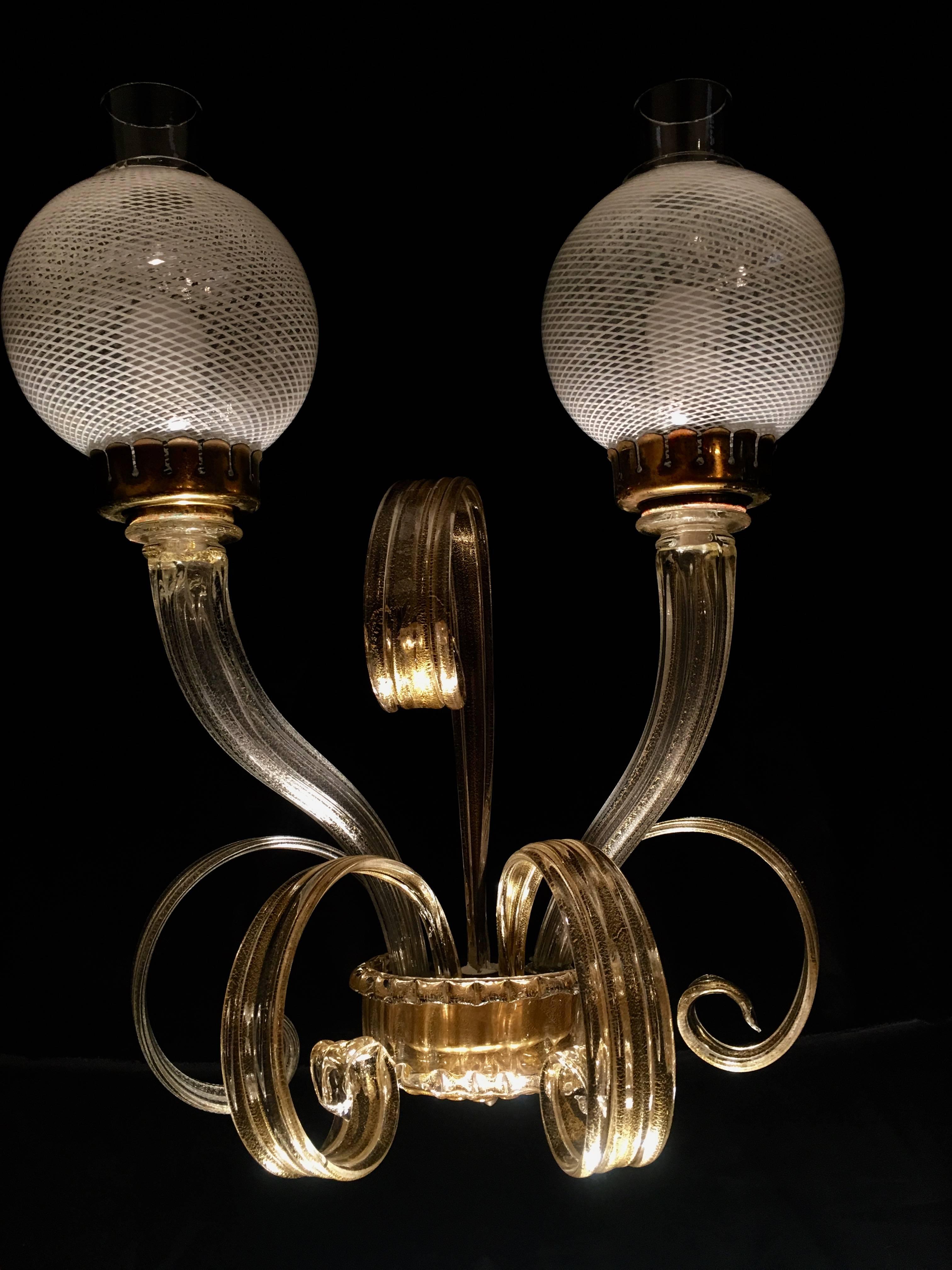 Fantastic Pair of Sconces 