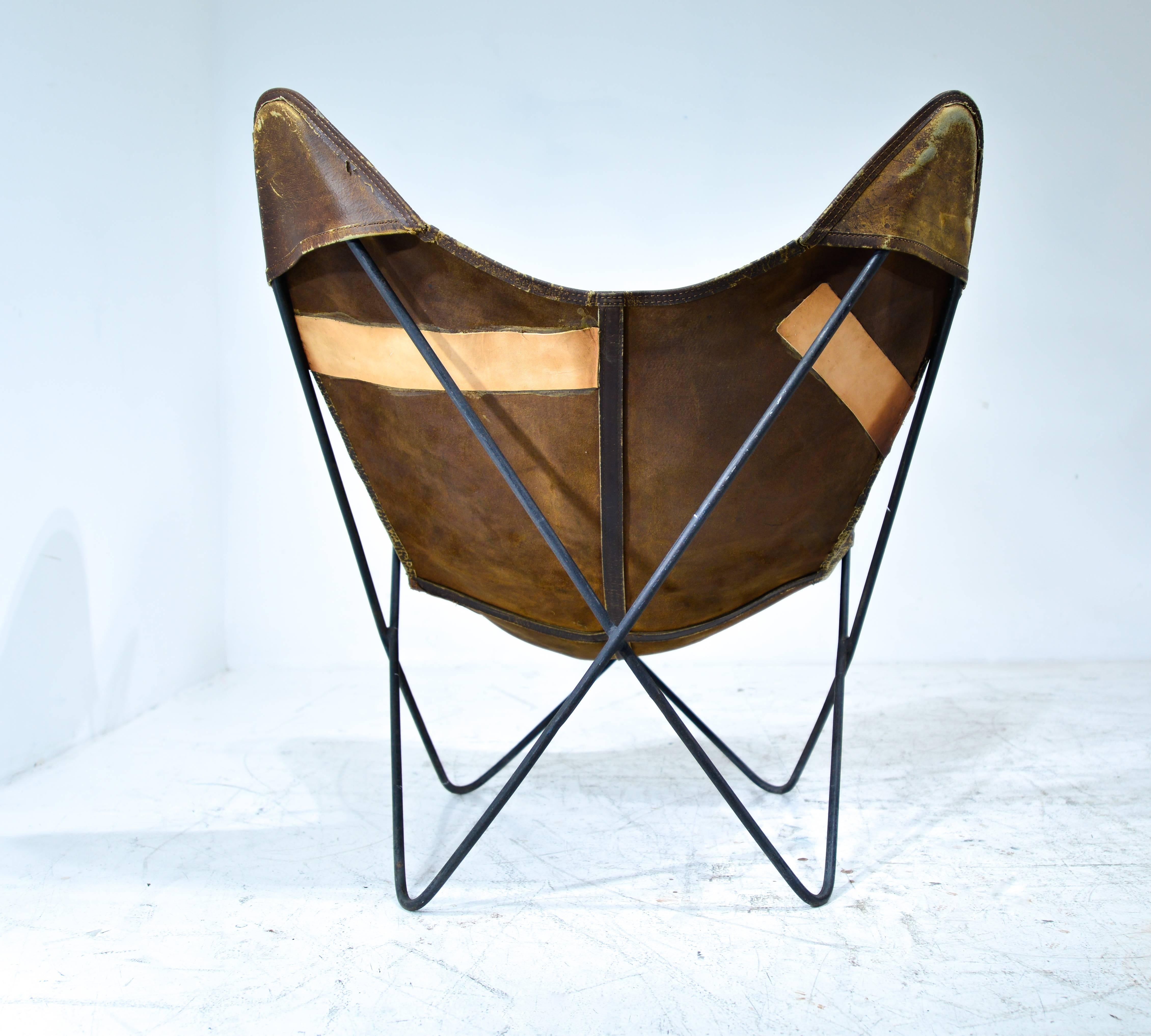 Mid-Century Modern Jorge Hardoy Ferrari Butterfly Chair