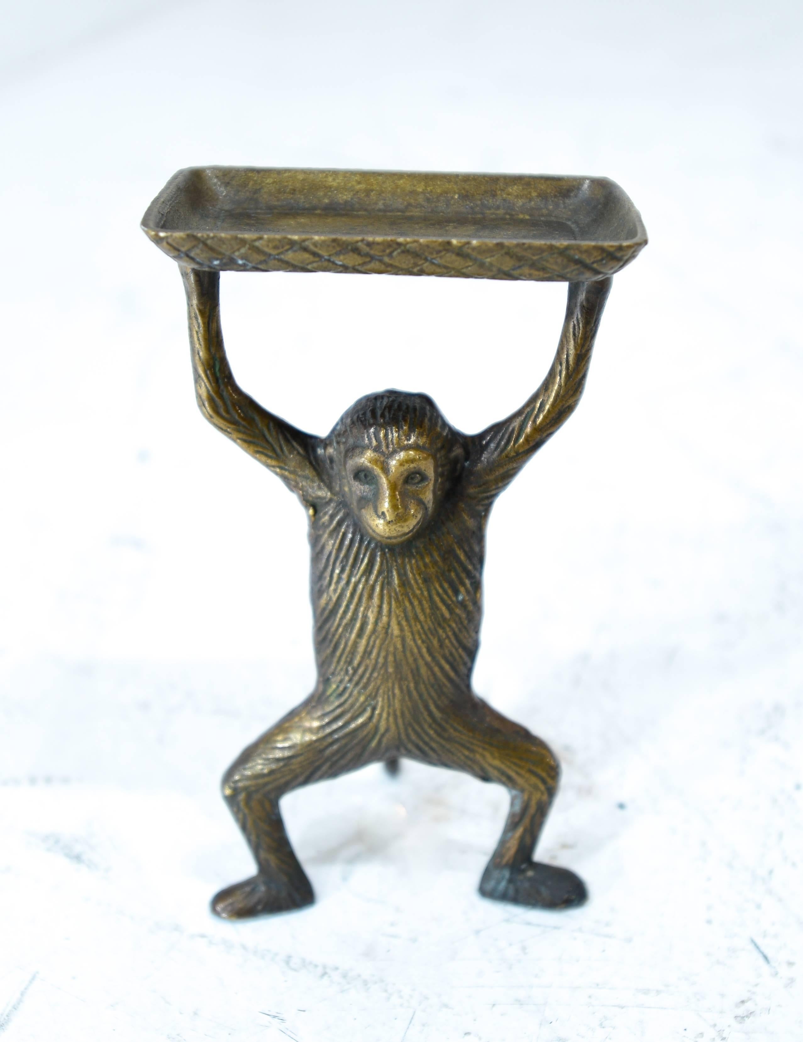 Bronze Monkey Card Holder 2