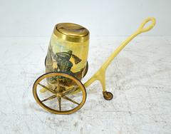 Aldo Tura Ice Bucket Trolley