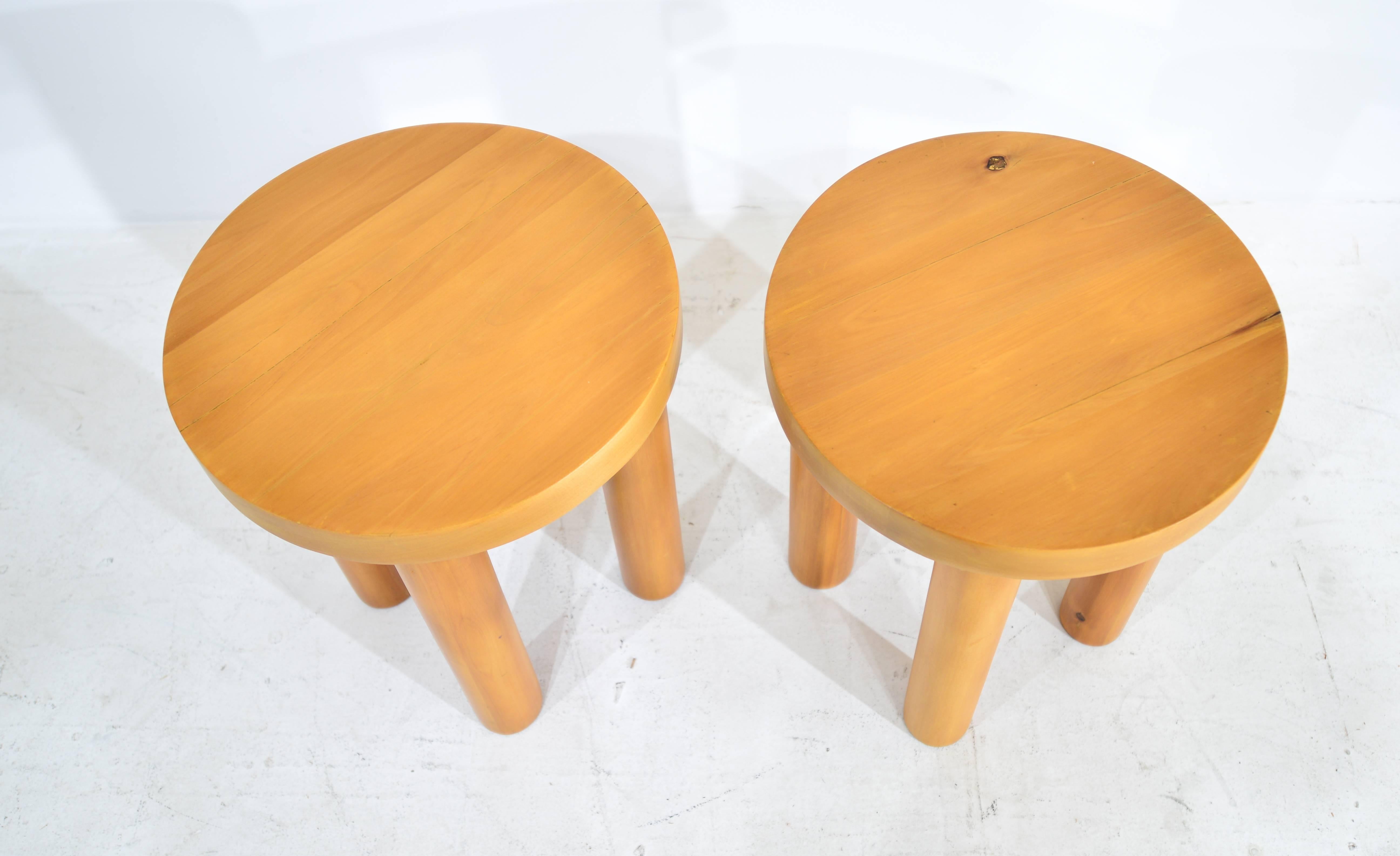 Mid-Century Modern Pair of Side Tables