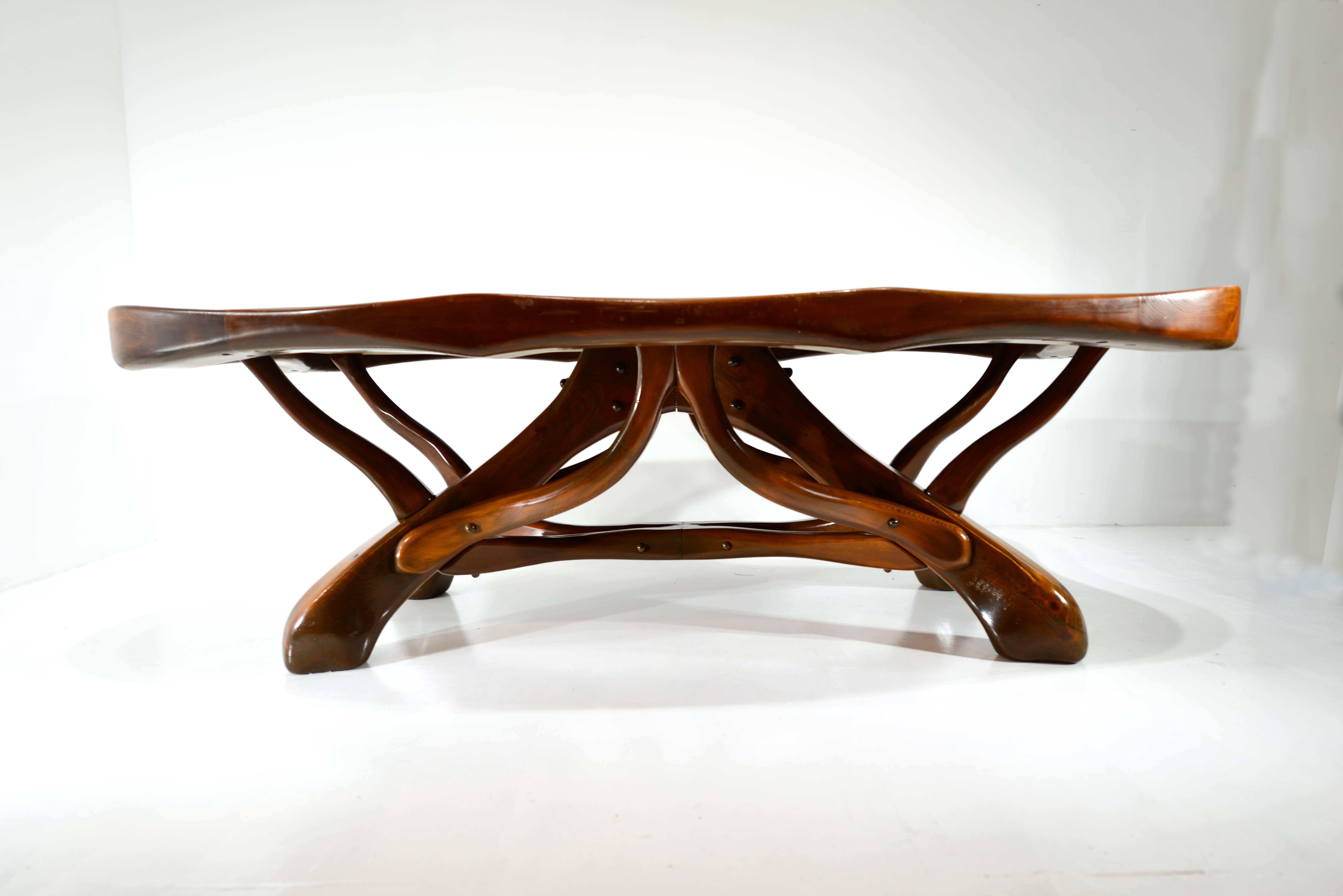 Marquetry Dining Table For Sale 4