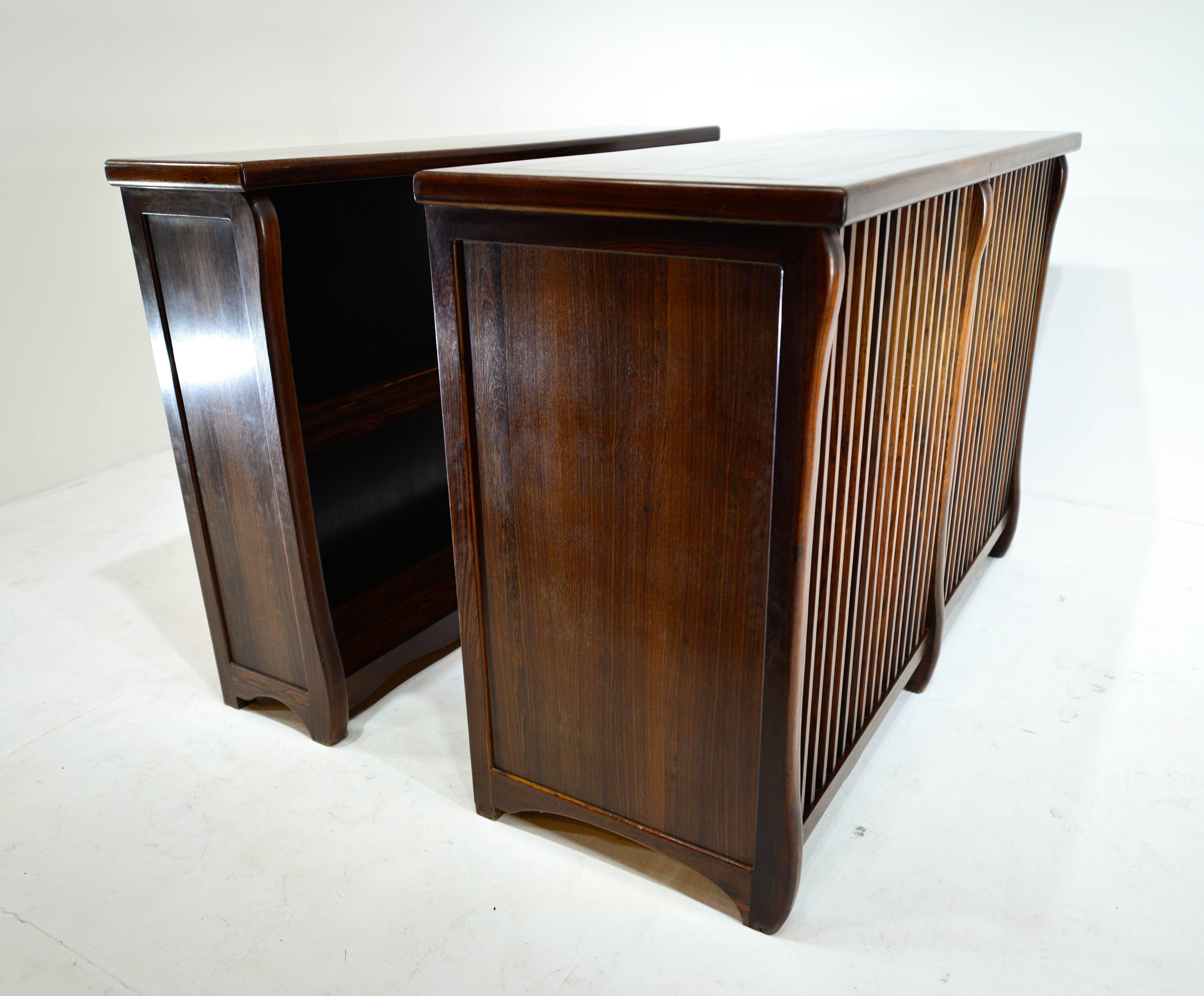 Mid-Century Modern Don Shoemaker Bar and Back Bar For Sale