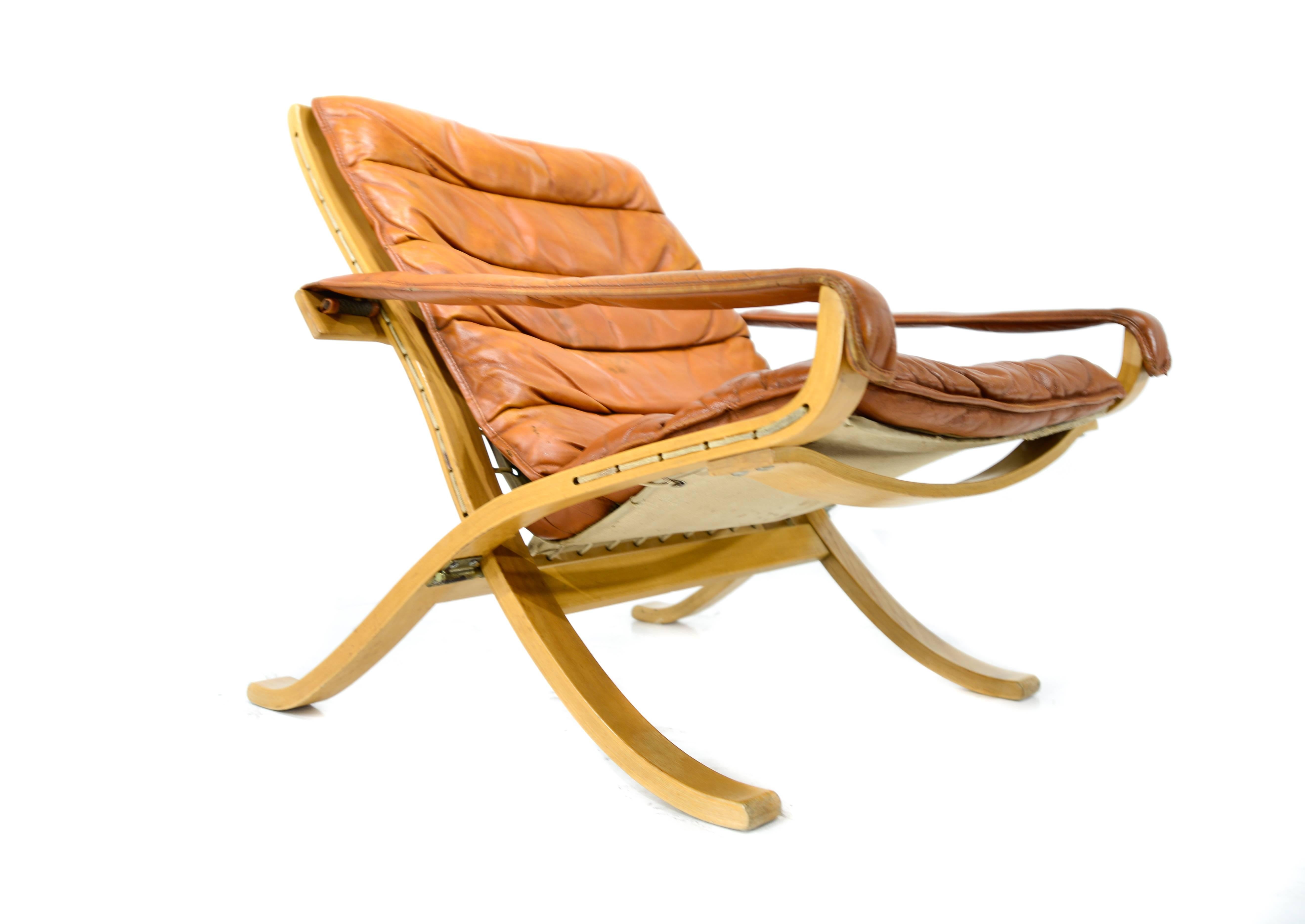 Mid-Century Modern Westnofa Easy Chair
