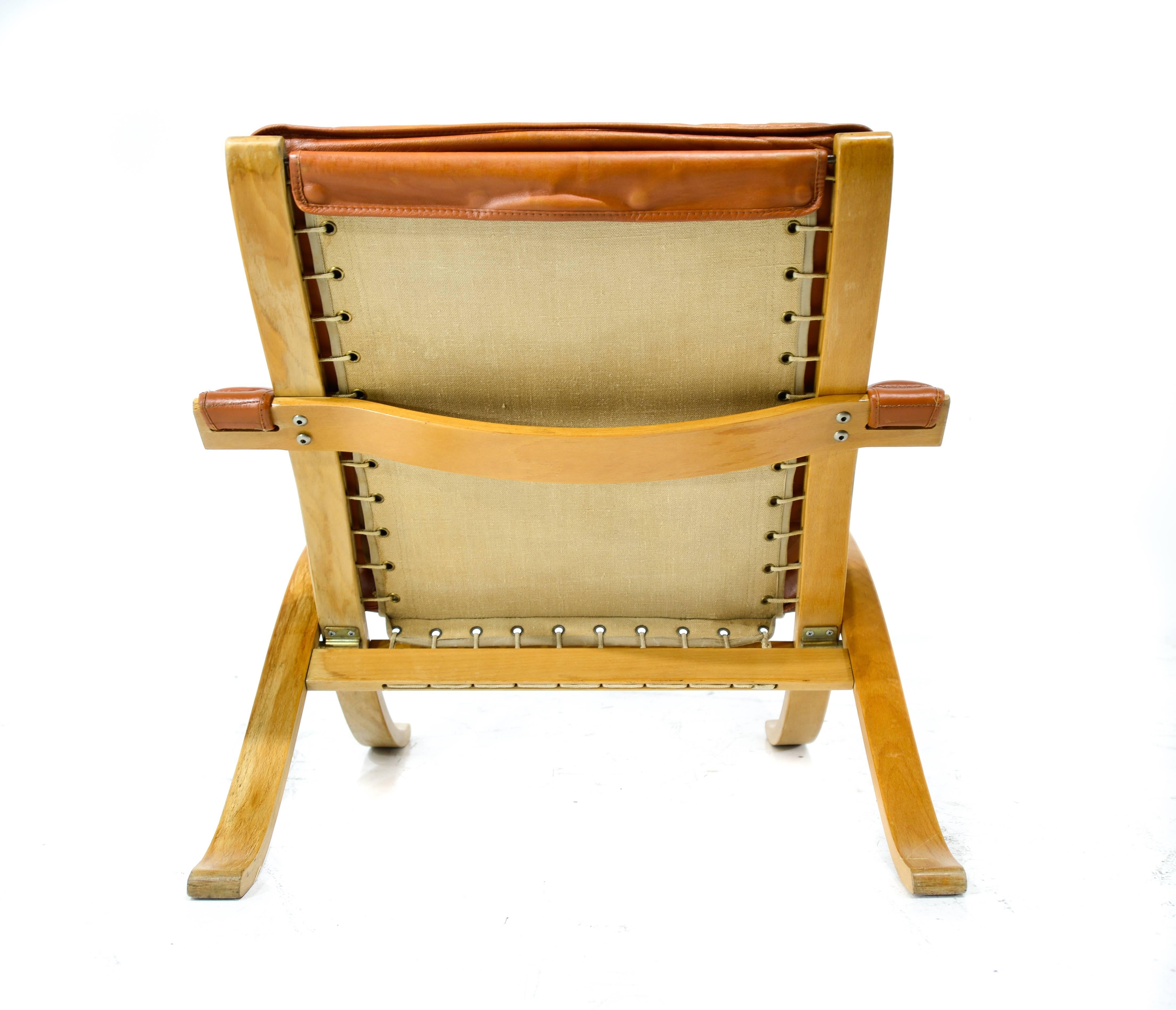 Mid-20th Century Westnofa Easy Chair