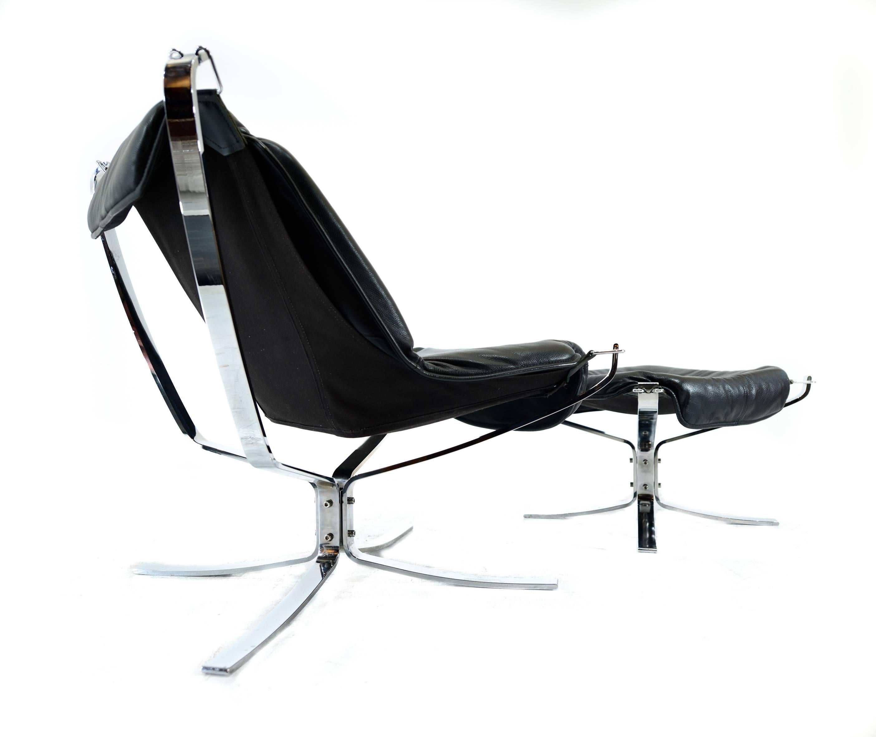 Sigurd Resell Falcon Chair With Ottoman