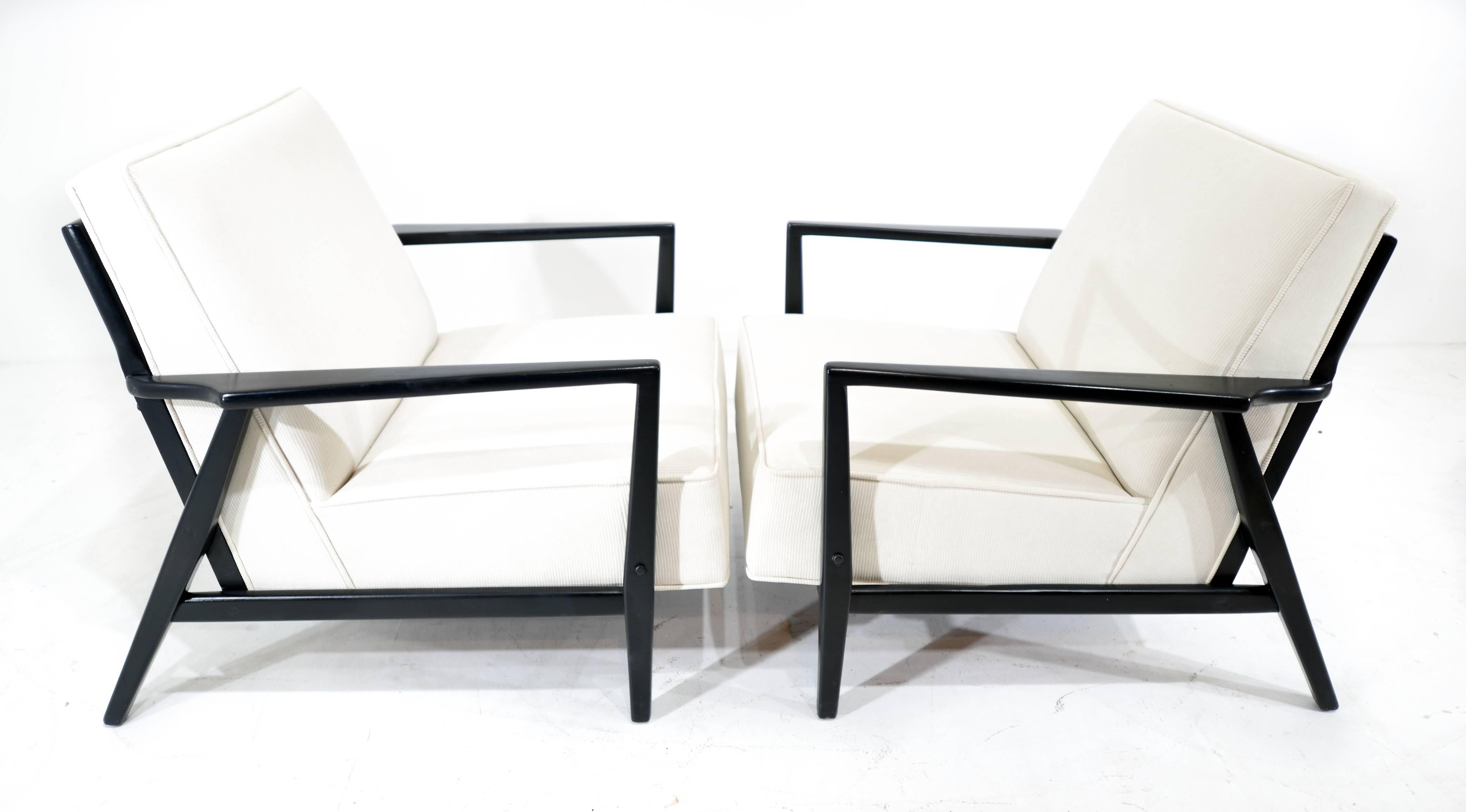 Mid-Century Modern Pair of Mexican Midcentury Armchairs