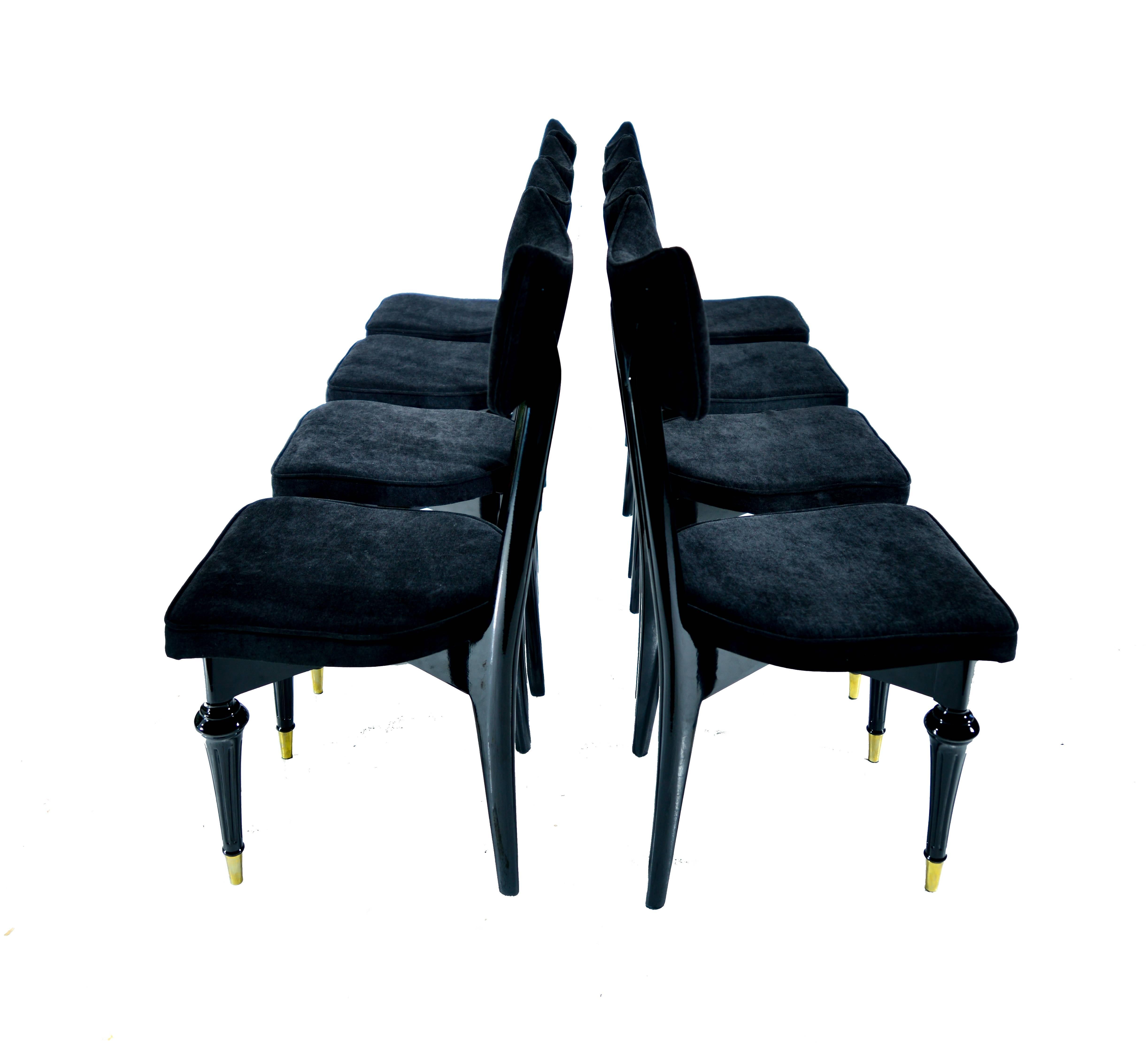 Set of Eight Chairs 1