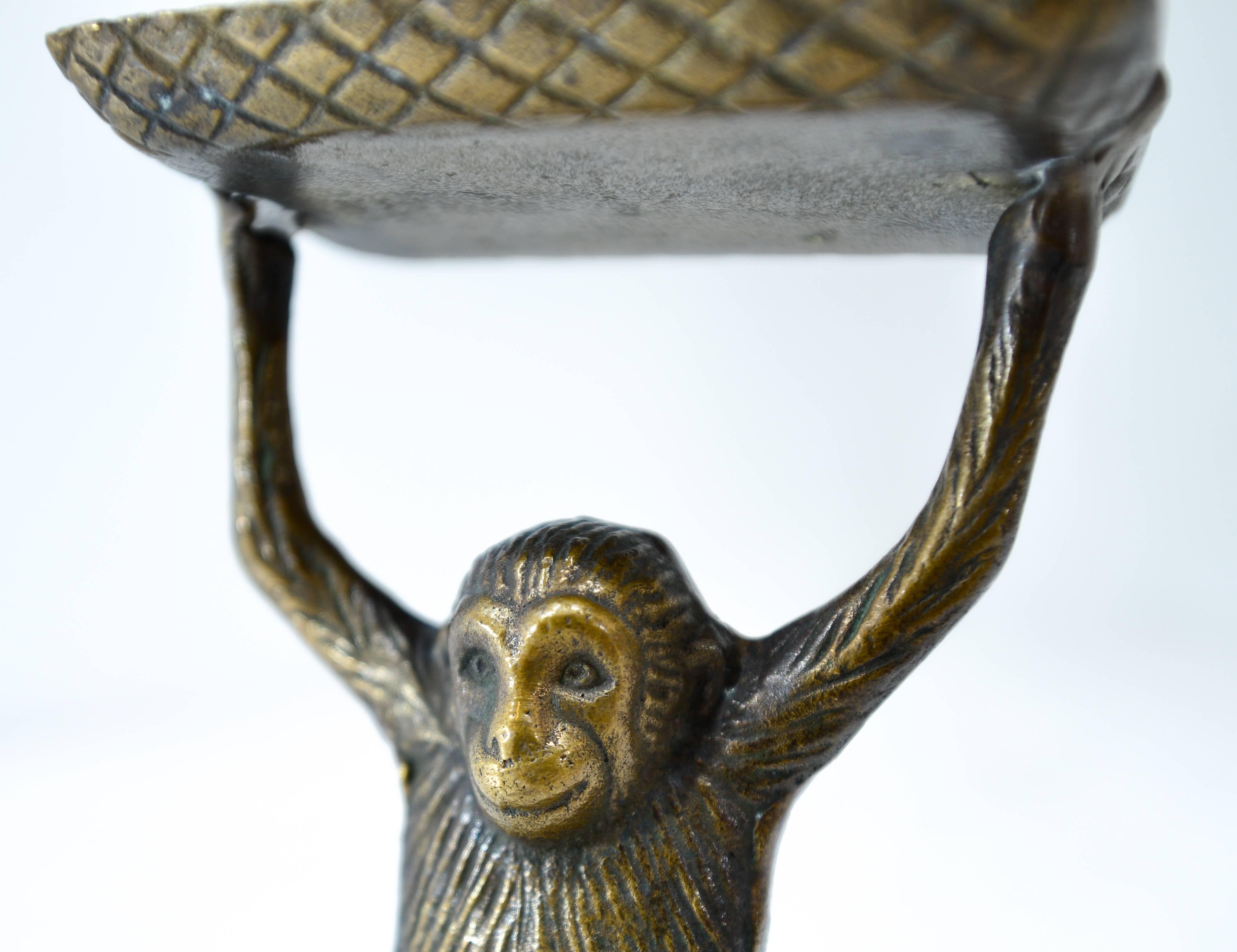 Bronze Monkey Card Holder 3
