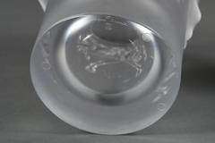 A Fine Lalique France Limited Edition Equus Crystal Vase