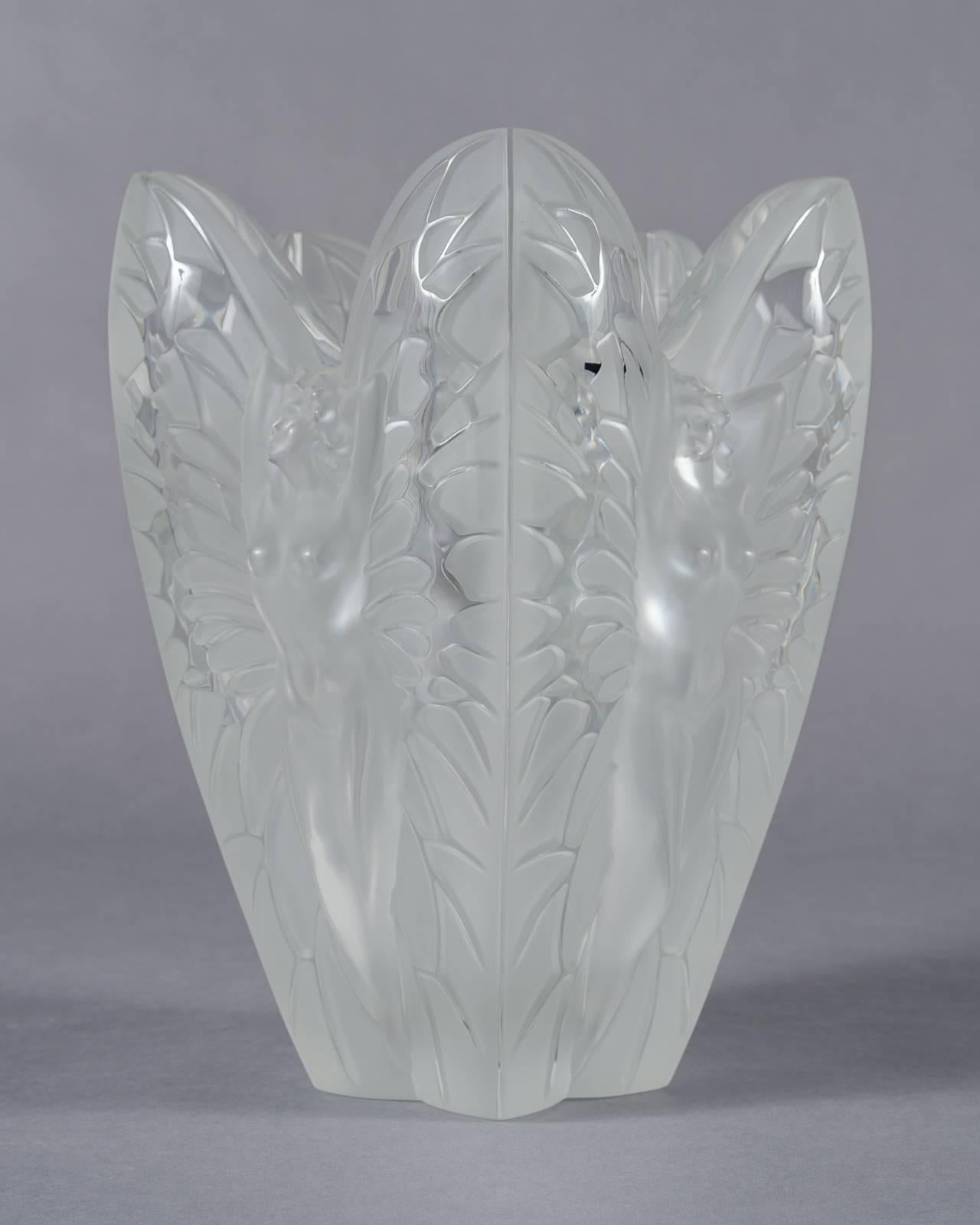 lalique chrysalide vase