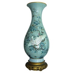 A Monumental Sevres Pate-Sur-Pate porcelain Vase by Leopold-Jules-Joseph Gèly