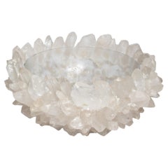 Classic Große Schale aus klarem Quarz von Kathryn McCoy