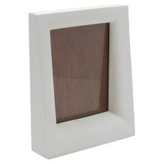 Picture Frame 8x10” in White Shagreen by R&Y Augousti