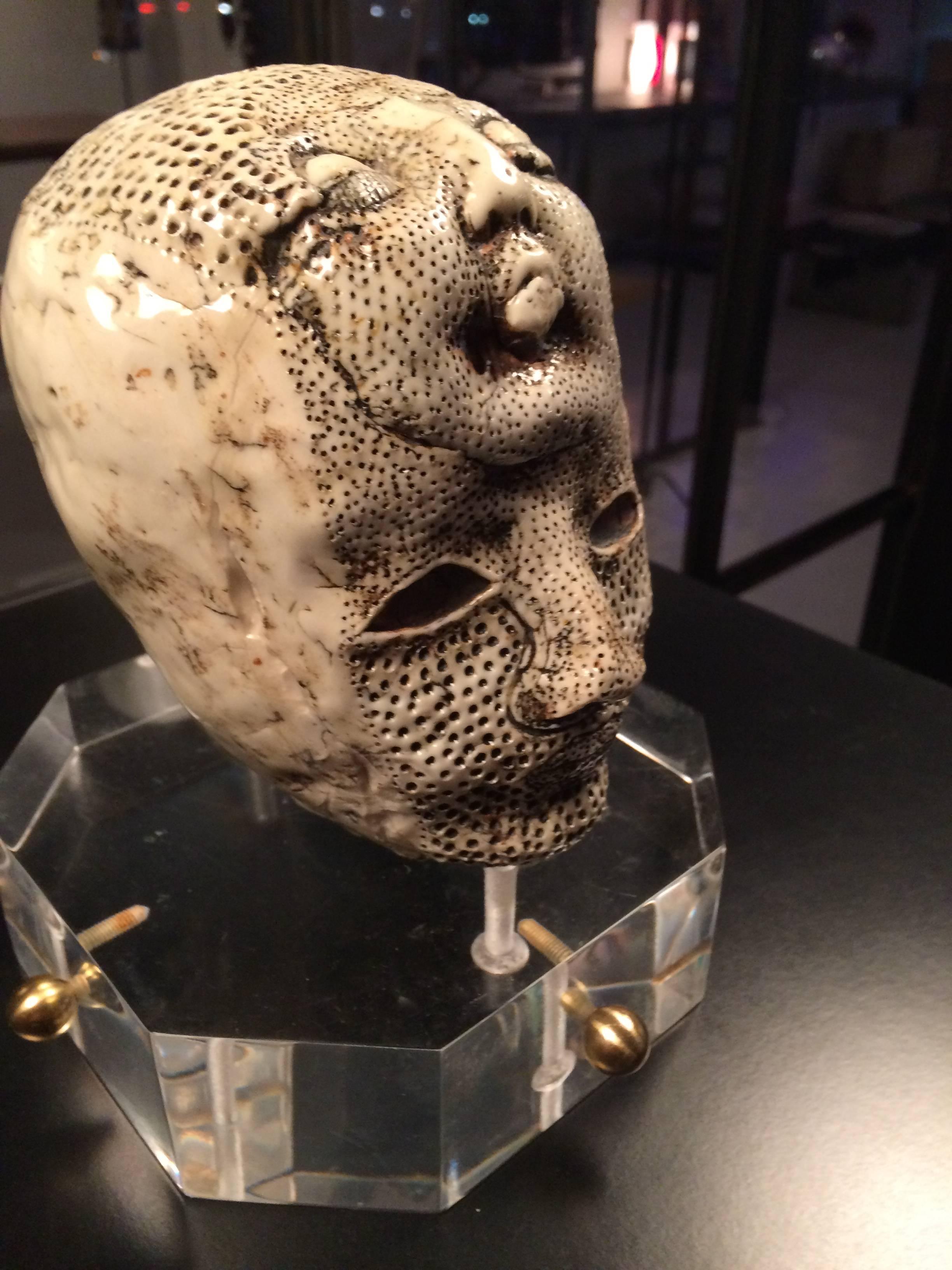 Porcelain Head by Michele Oka Doner 1