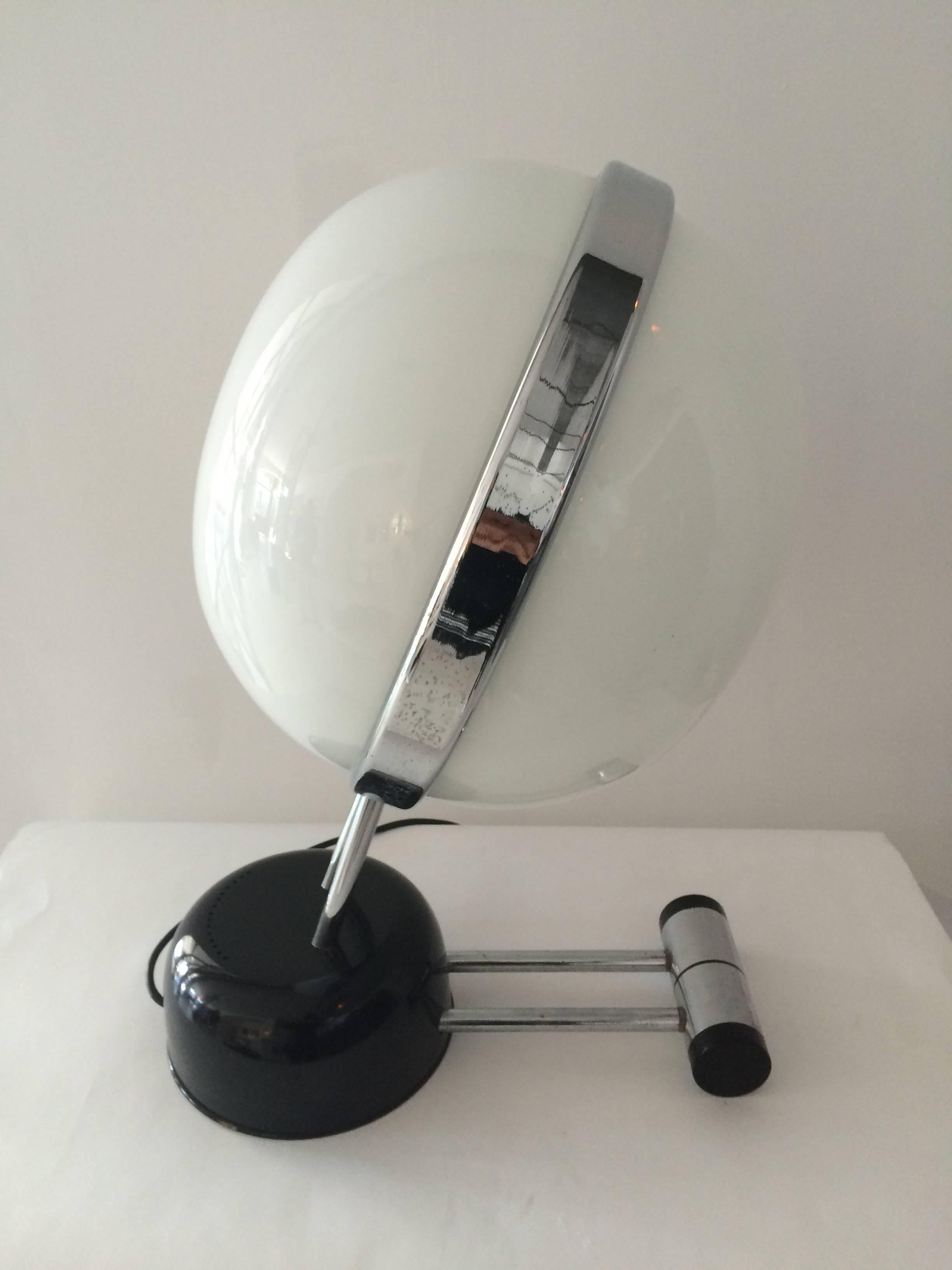 ITER Elettronica Globe Table Lamp, Italy, 1970s