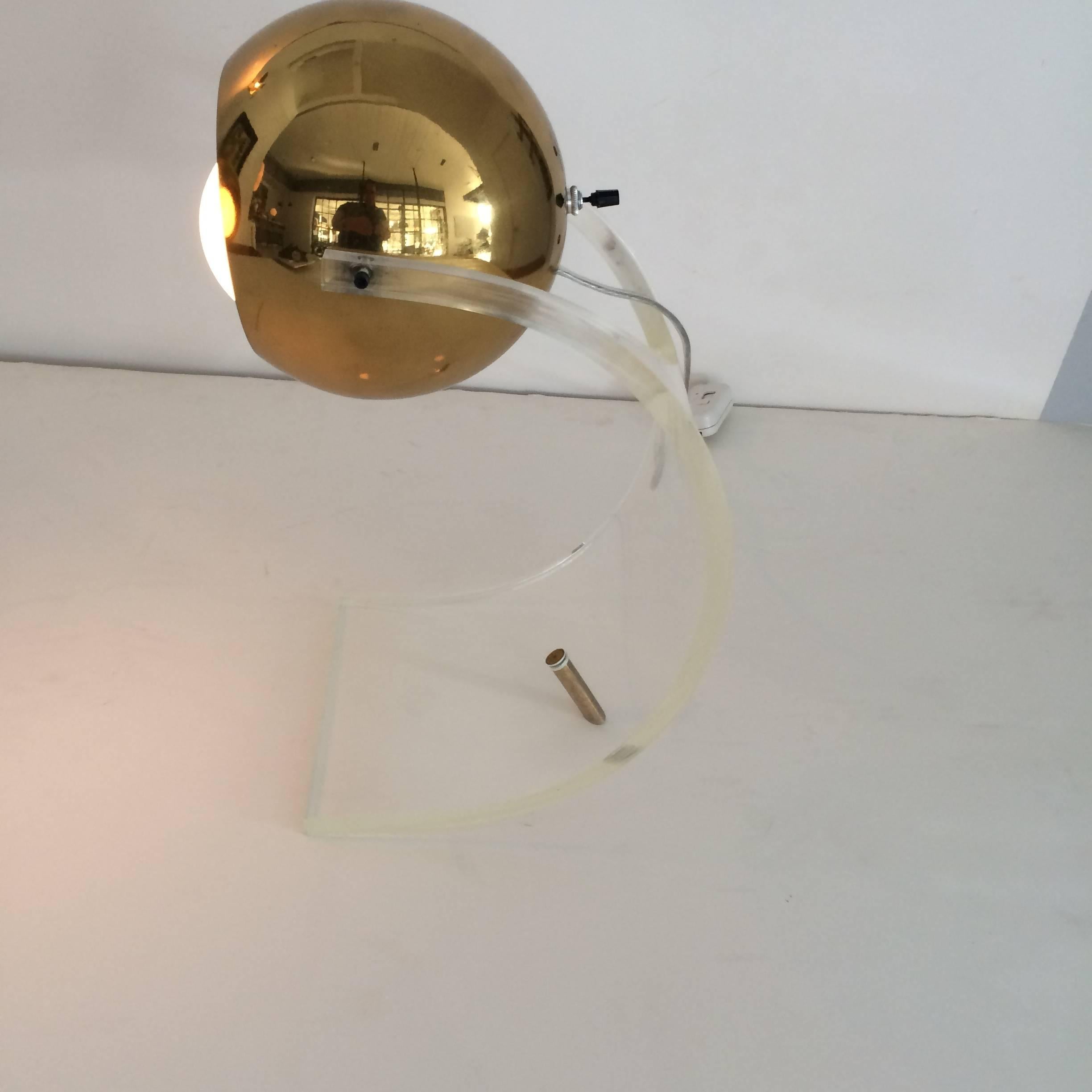 Rare Pair of Table Lamps by Robert Sonneman 4