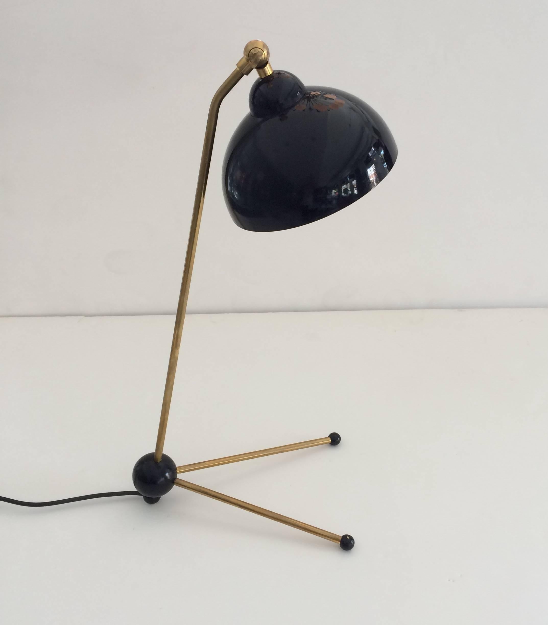 1950s Italian Table Lamp In Excellent Condition In Los Angeles, CA