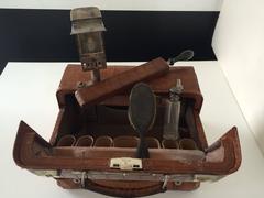 1940s Barber Alligator Suitcase