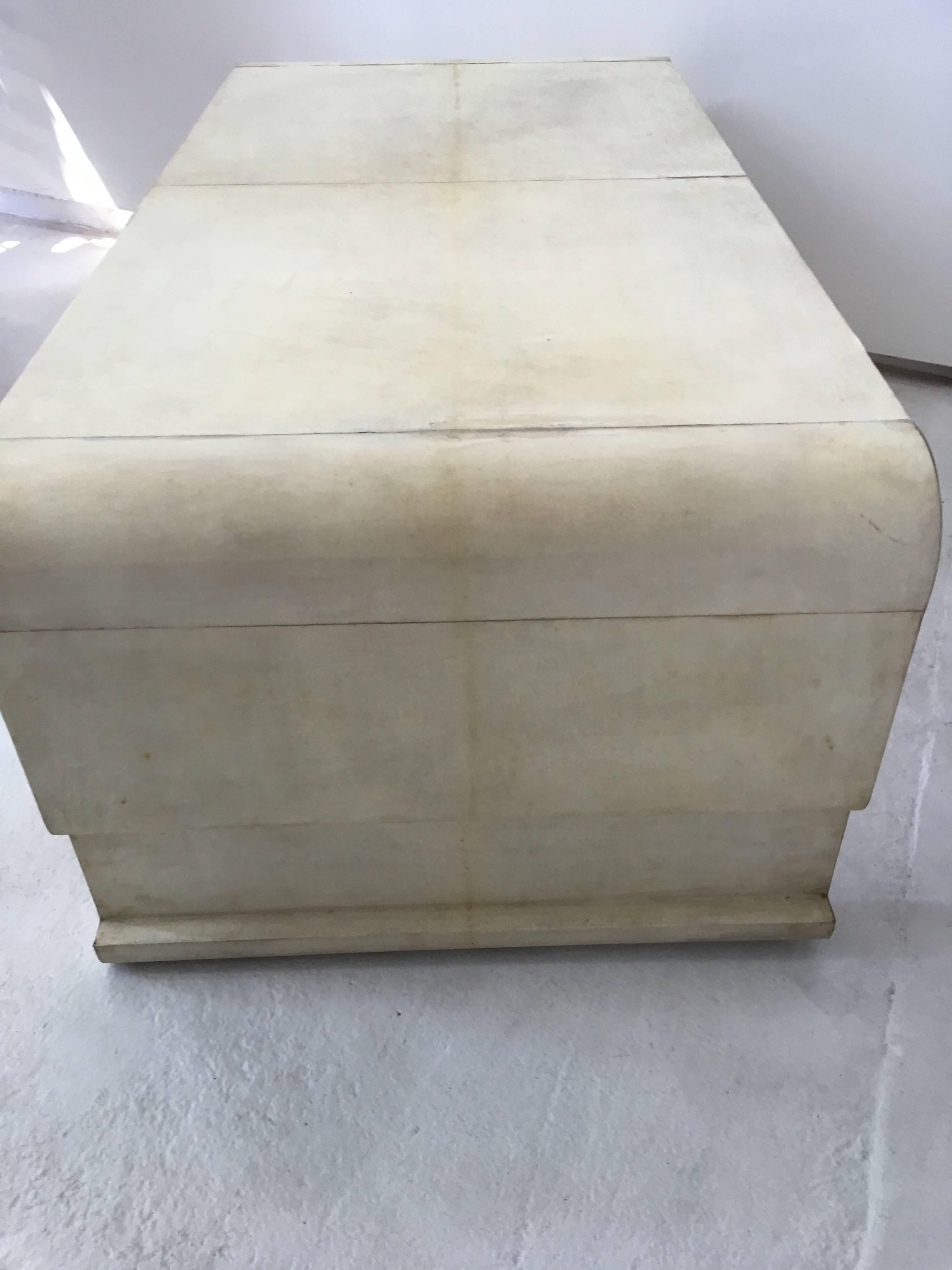 Italian Parchment Coffee Table 1