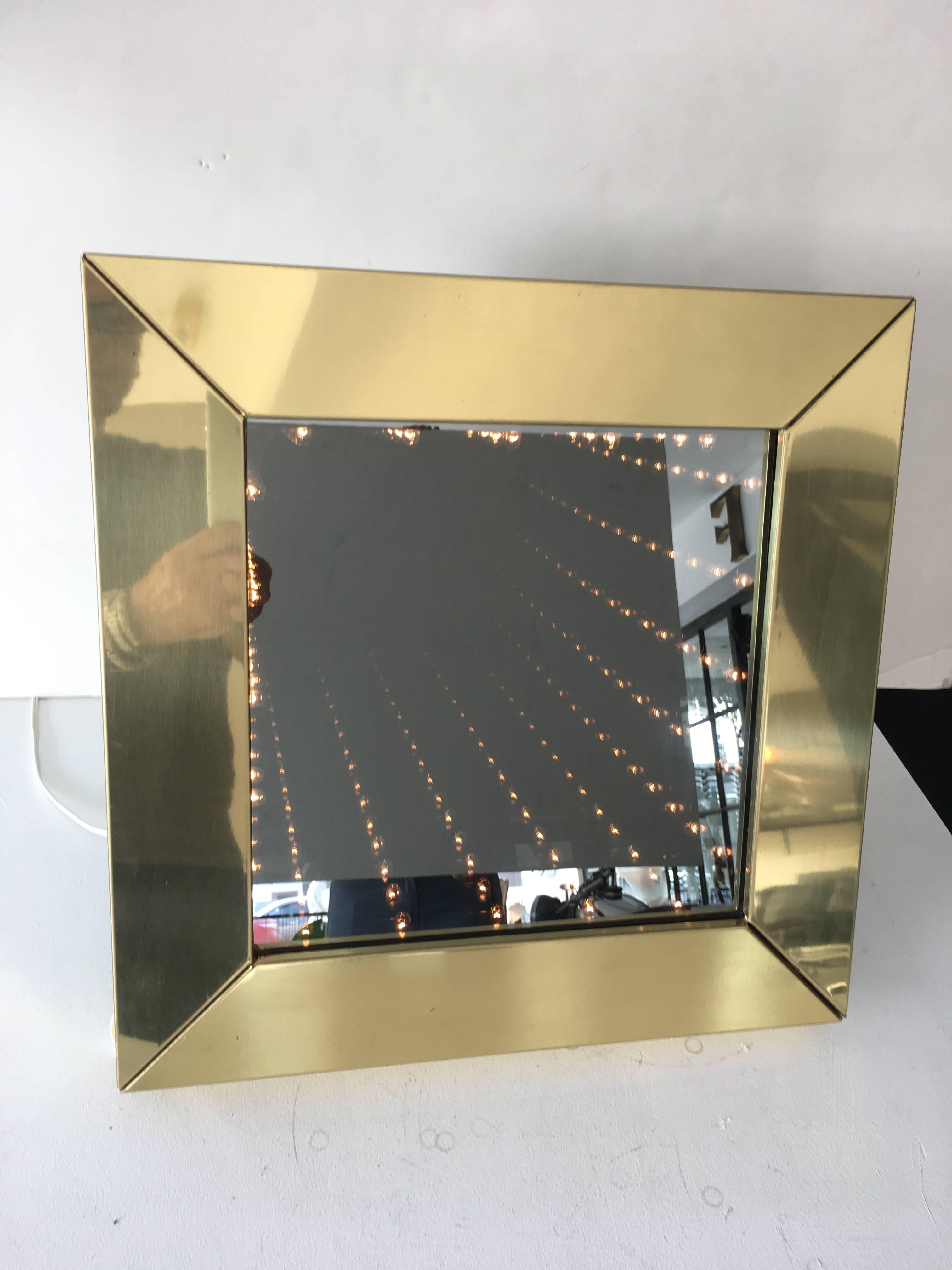 Unknown 1970s Infinity Mirror