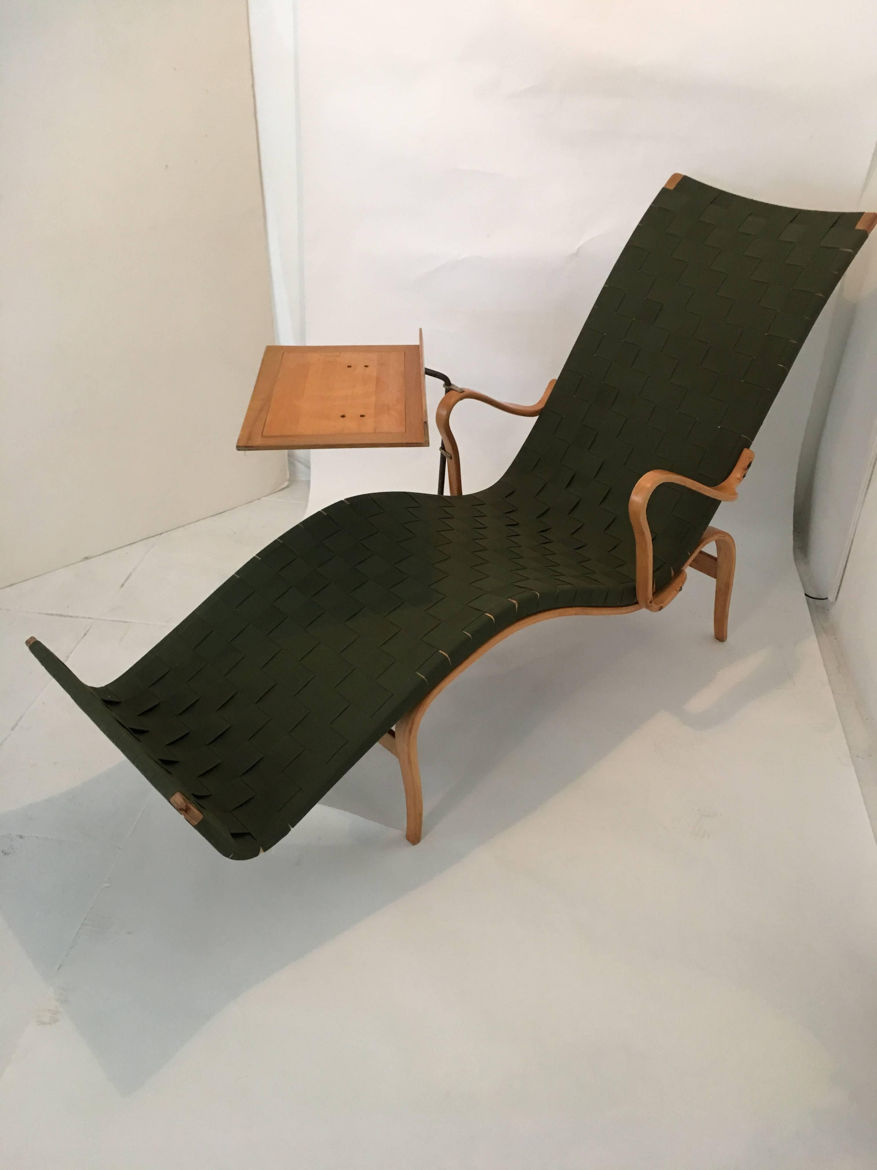 Bruno Mathsson Lounge Chair In Excellent Condition In Los Angeles, CA