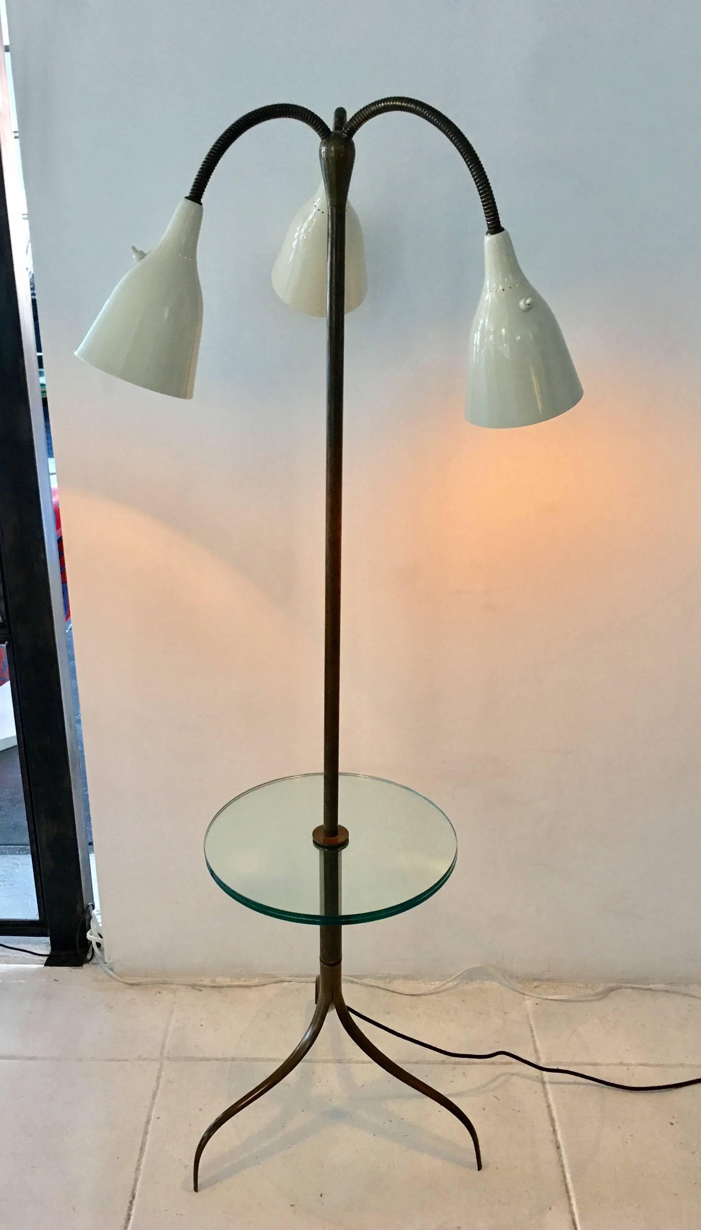 Stilnovo Floor Lamp In Excellent Condition In Los Angeles, CA