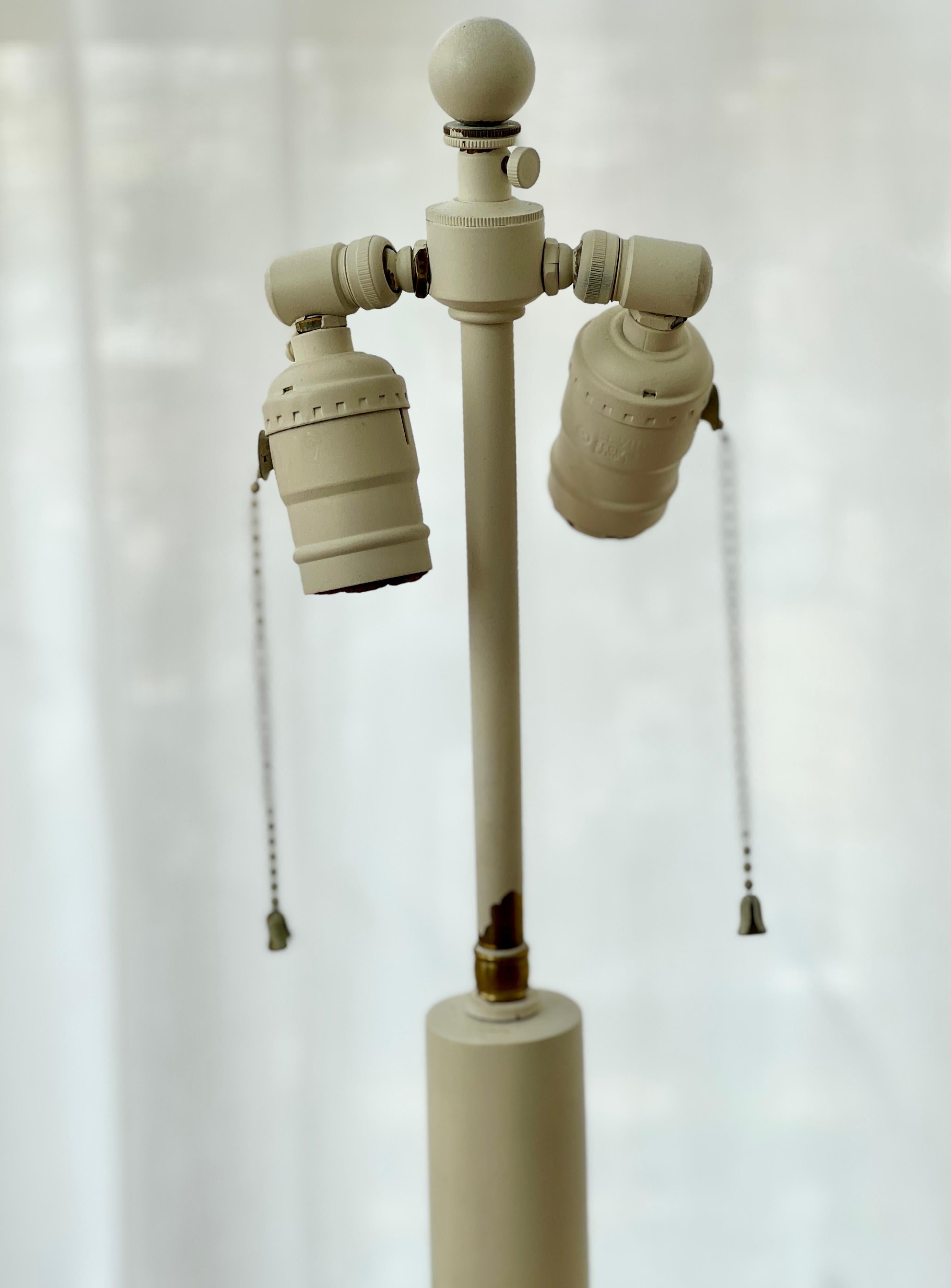 Paar Lampen im Ysl-Stil von Jacques Grange aus den 1970er Jahren nach Giacometti (20. Jahrhundert)