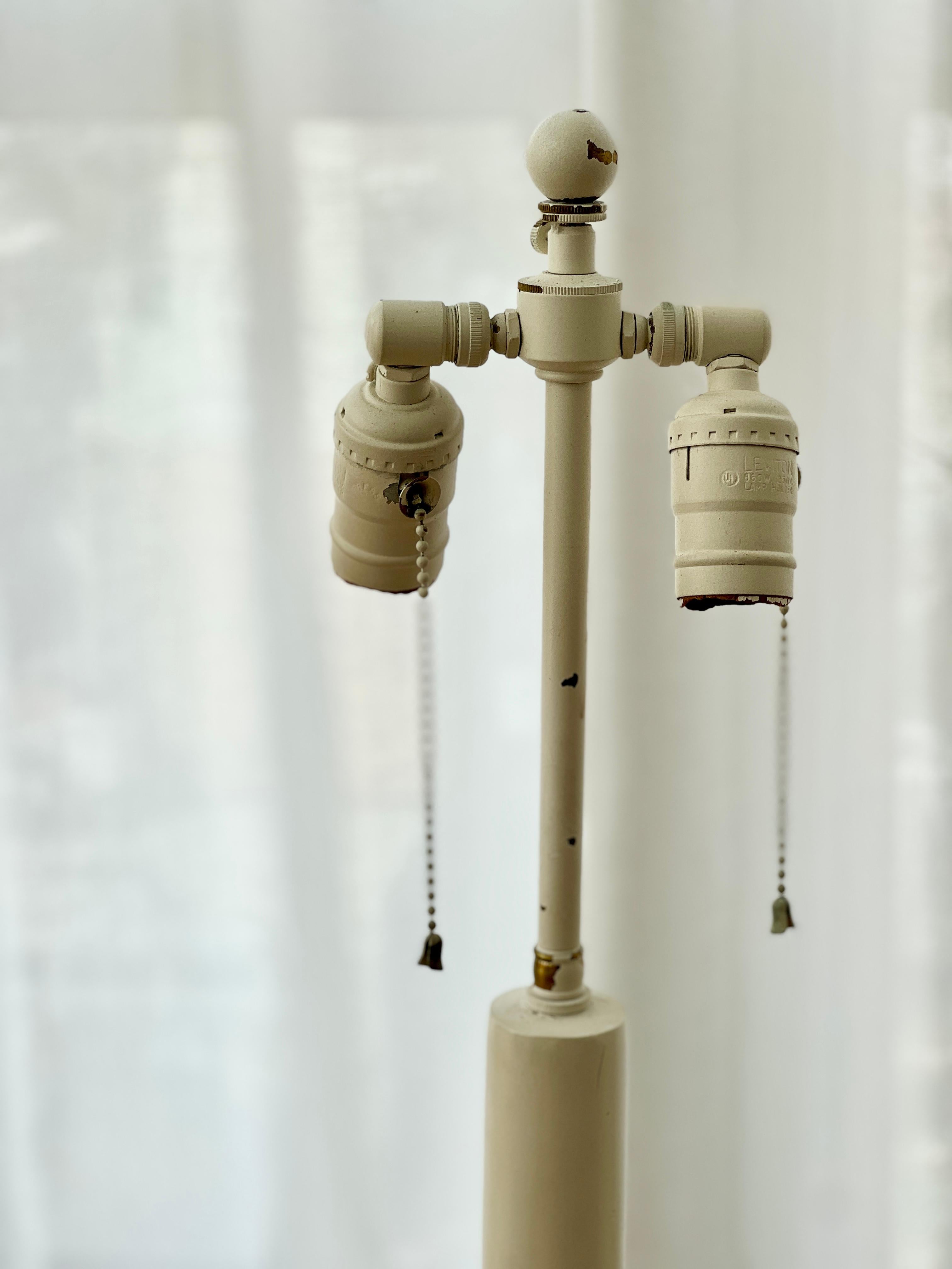 Paar Lampen im Ysl-Stil von Jacques Grange aus den 1970er Jahren nach Giacometti (amerikanisch)