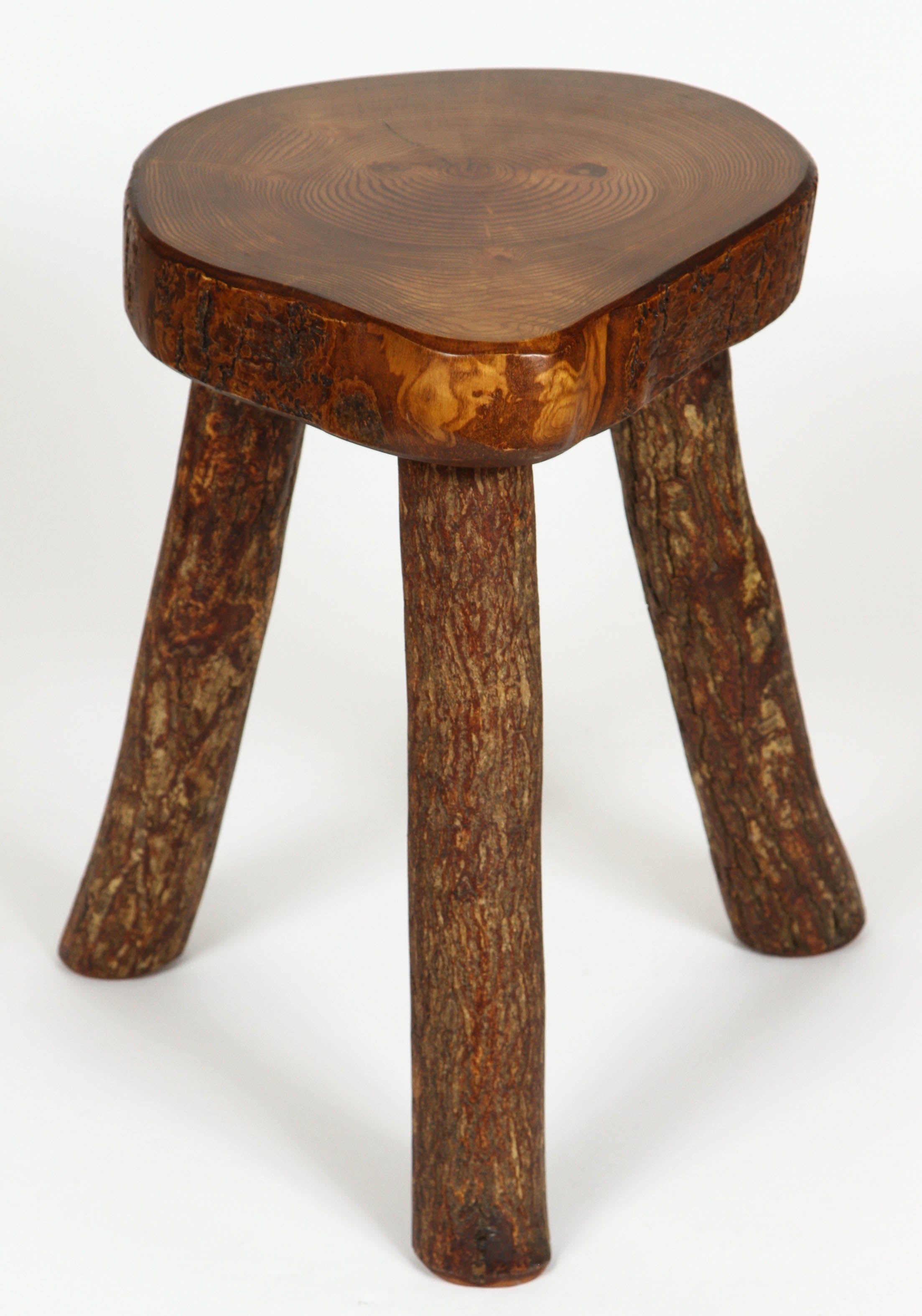 20th Century Natural Edge Side Table For Sale
